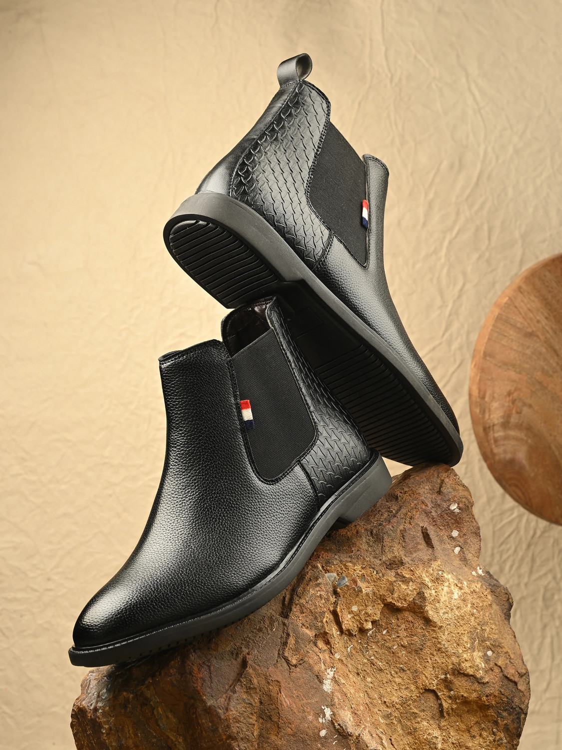 Knoos Chelsea Boots For Men Black - Image 6
