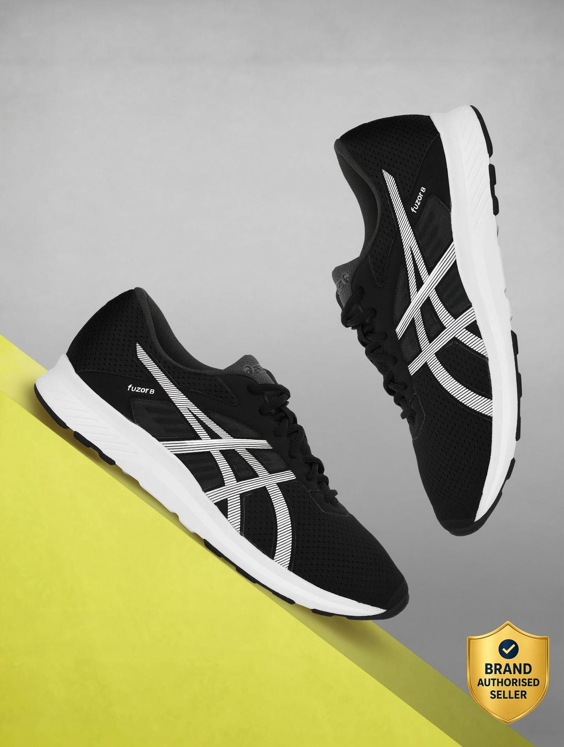 Asics Fuzor B Black Men's Running Shoes - Image 6