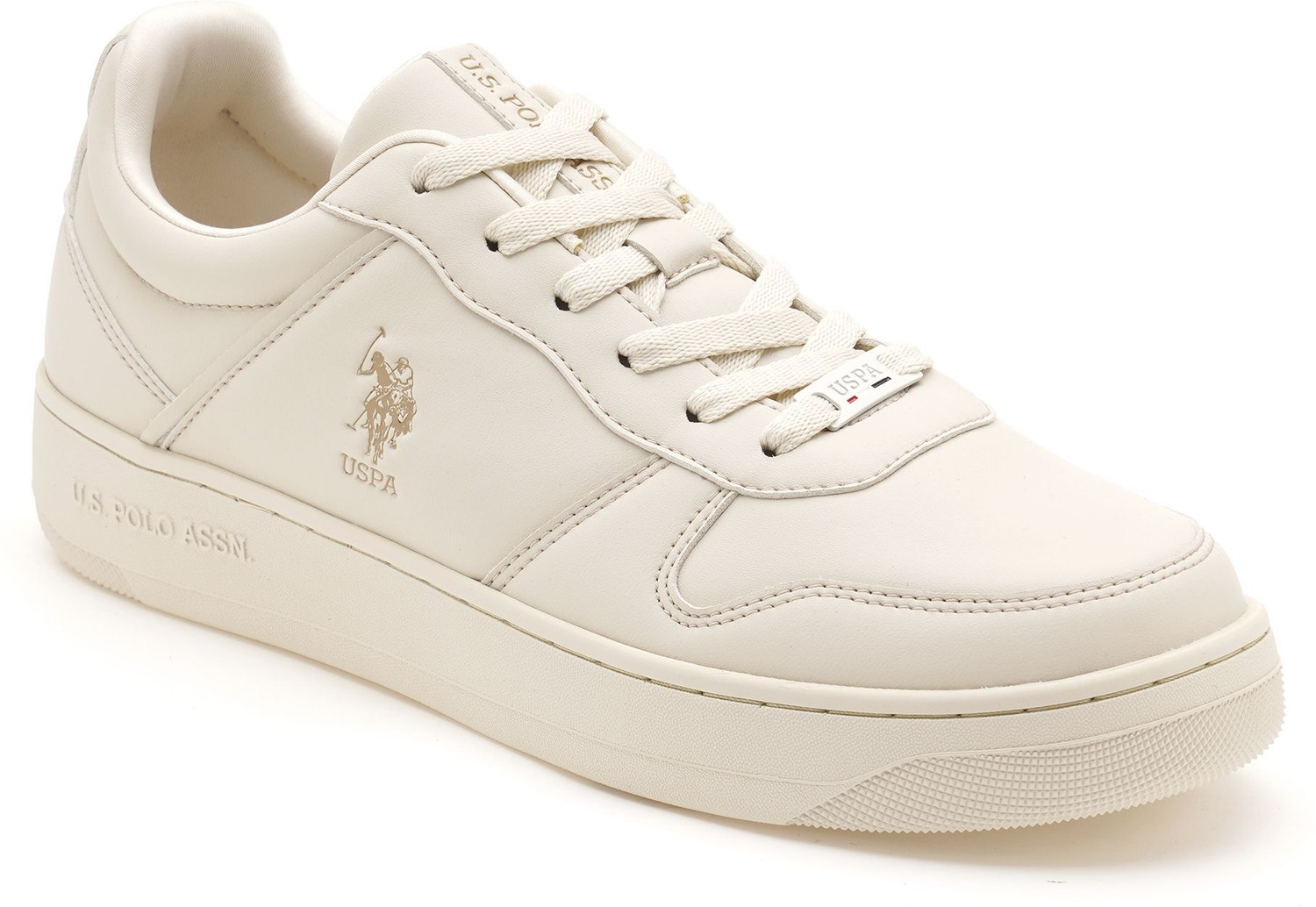 Image of U.S. POLO ASSN. JOAN Sneakers For Men (Off White , 9)