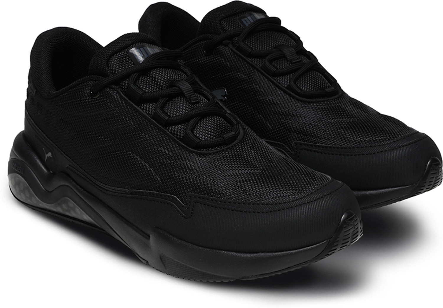 Image of ADIDAS Running Shoes For Men (Black , 10)