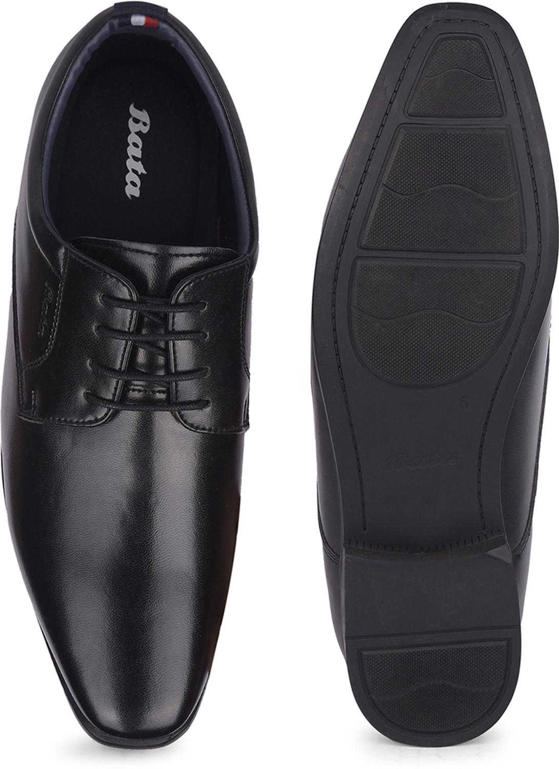 Image of Bata Derby For Men (Black , 13)