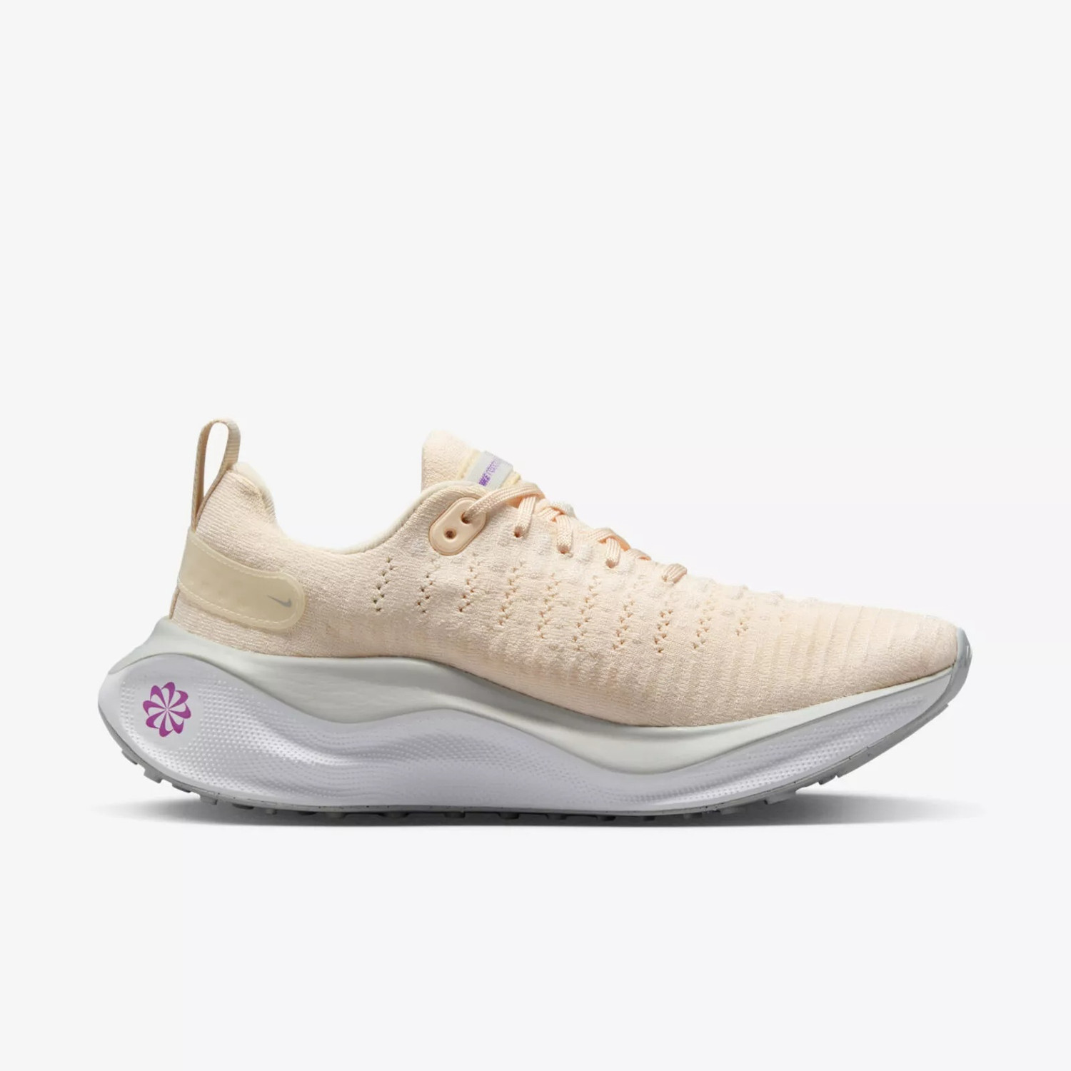 Image of W NIKE REACTX INFINITY RUN 4 Running Shoes For Women (Beige , 3.5)
