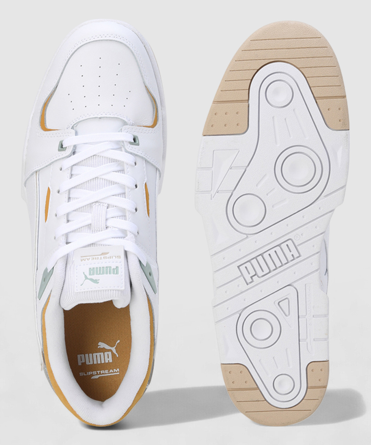 Image of PUMA Slipstream Bball Sneakers For Women (White , 3.5)