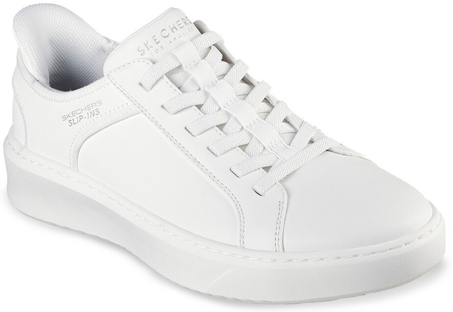 Image of Skechers Men COURT BREAK - DOUBLE VENTED Casual Slip Ins Sneakers Casuals For Men (White , 12)