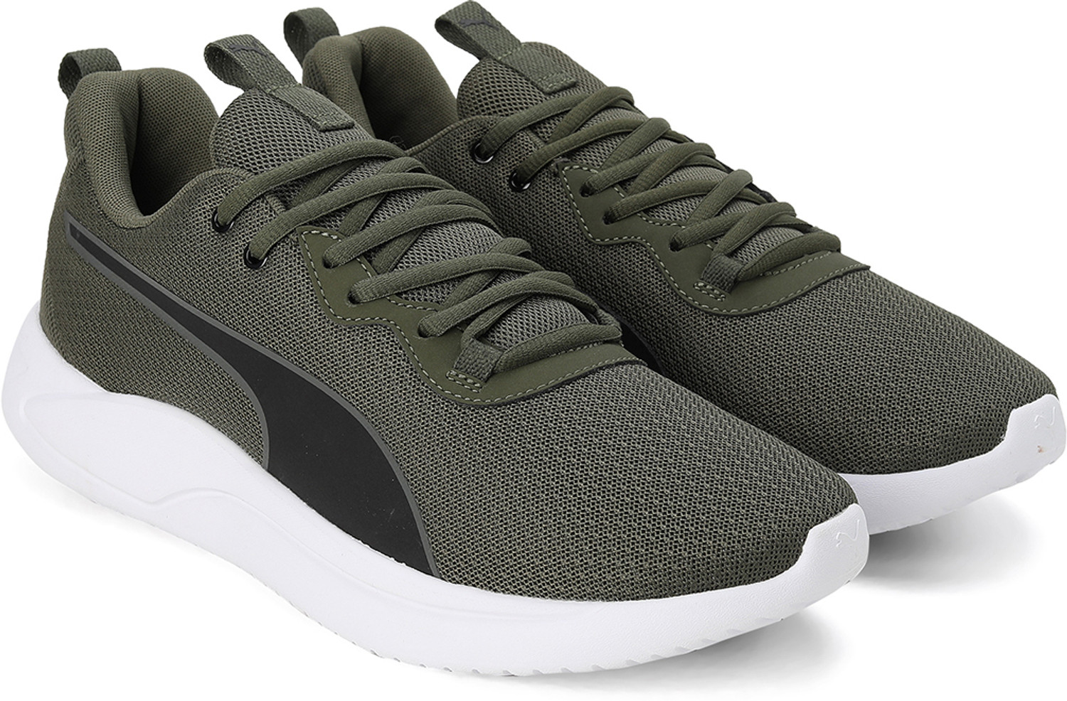 Image of PUMA olve Modern Running Shoes For Women (Black , 3)