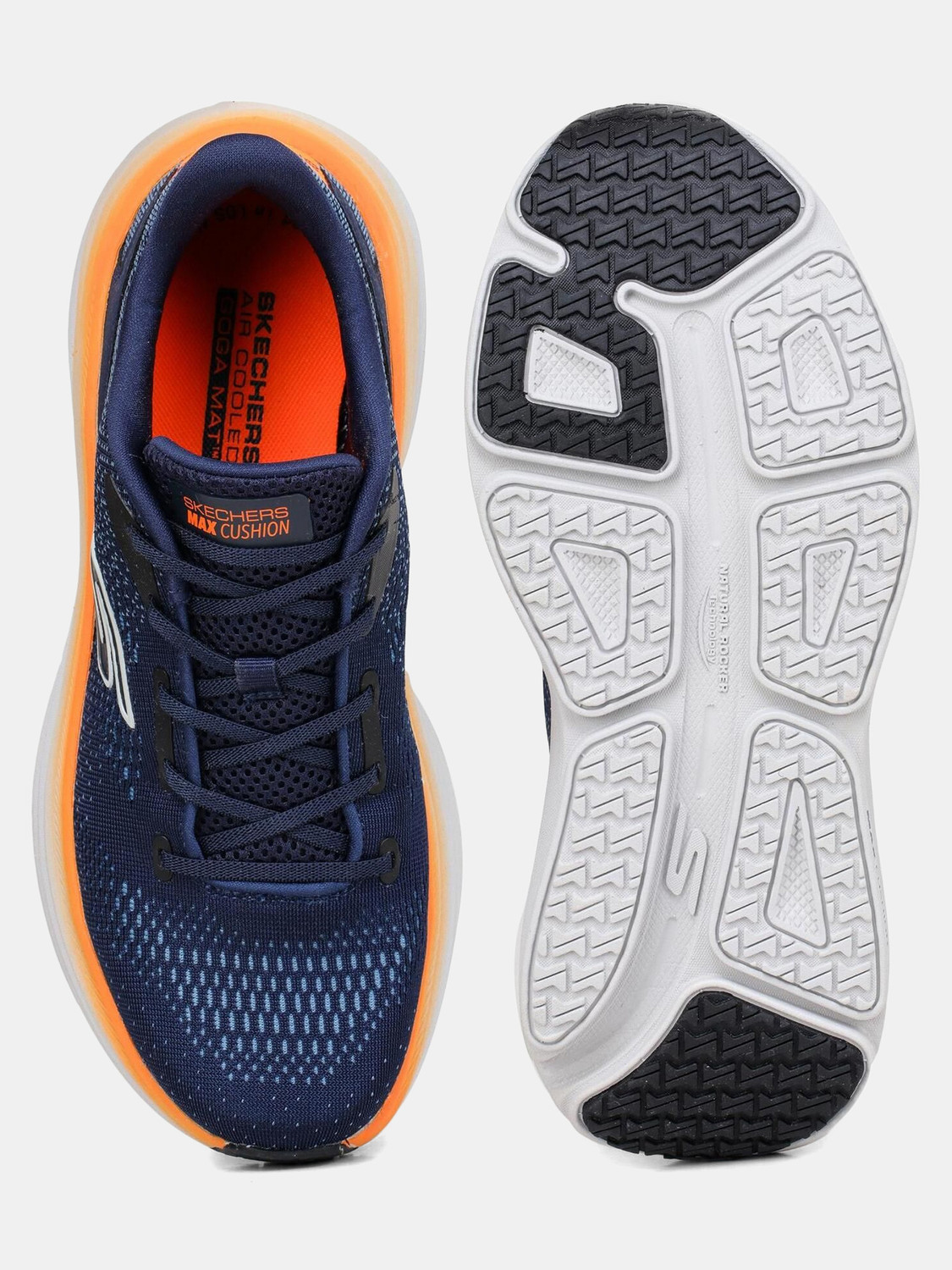 Image of Skechers 220621-NVY Sneakers For Men (Navy , 10)