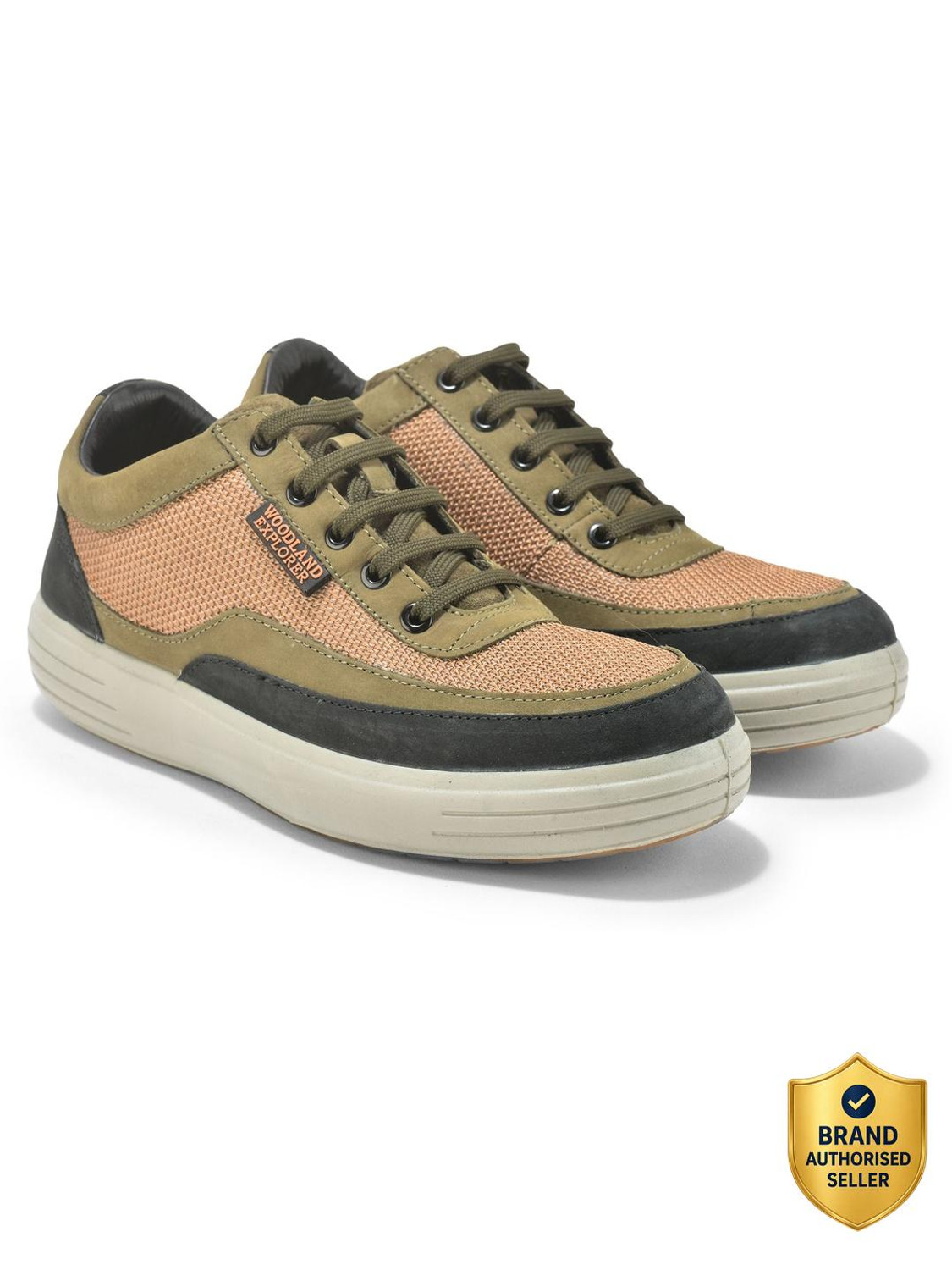WOODLAND Lace Up Lightweight Breathable Comfortable Daily Use Casuals For Men