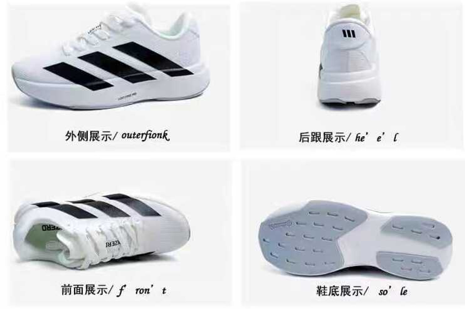 Image of ZACIO Premium Gym,Sports,Training,Stylish With Extra Comfort Running Sneakers For Unisex (White , 7.5)