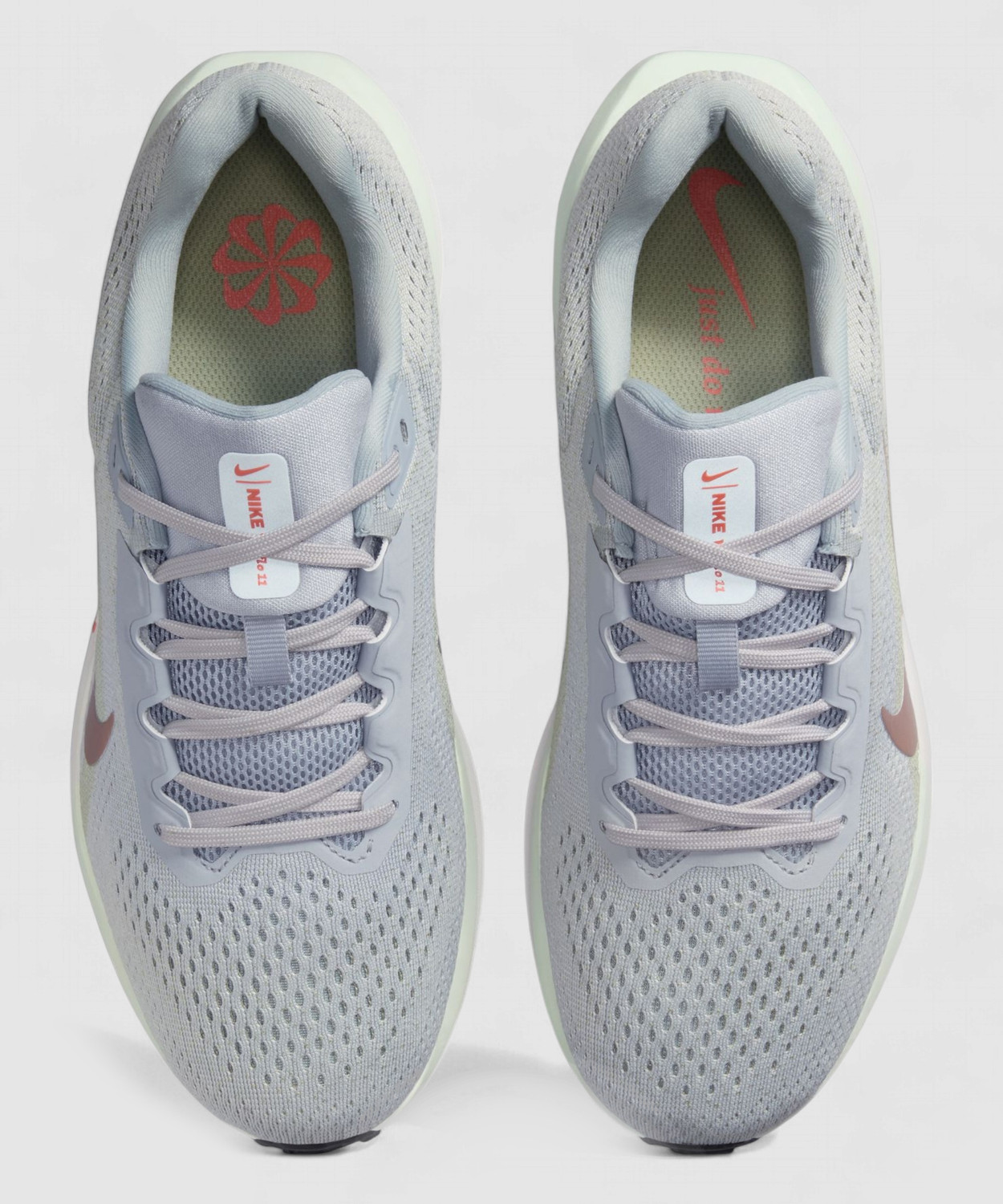 Image of NIKE wmns air winflo 11 Running Shoes For Women (Grey , 6)