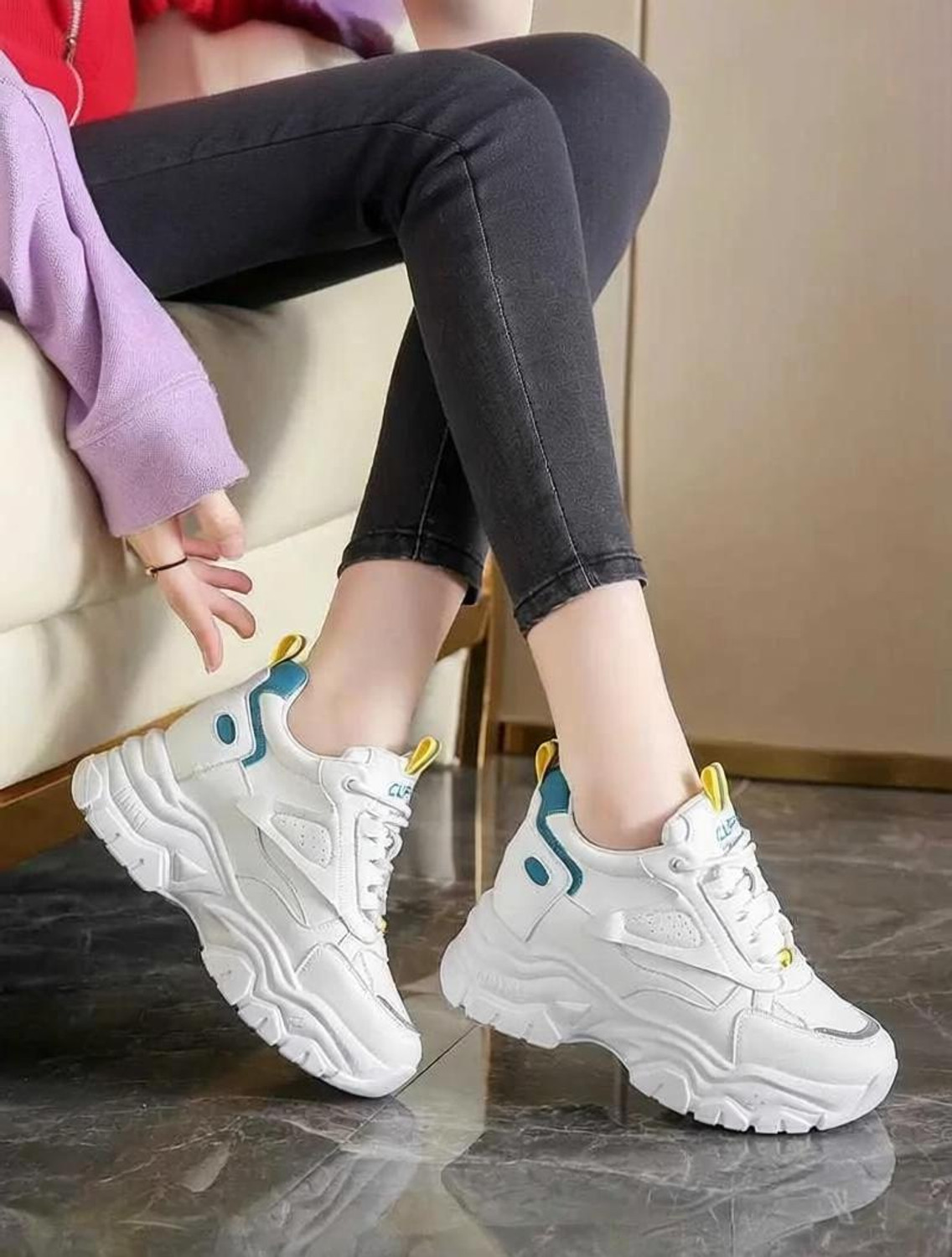 Image of Tokyo Talkies Casuals For Women (White , 5)