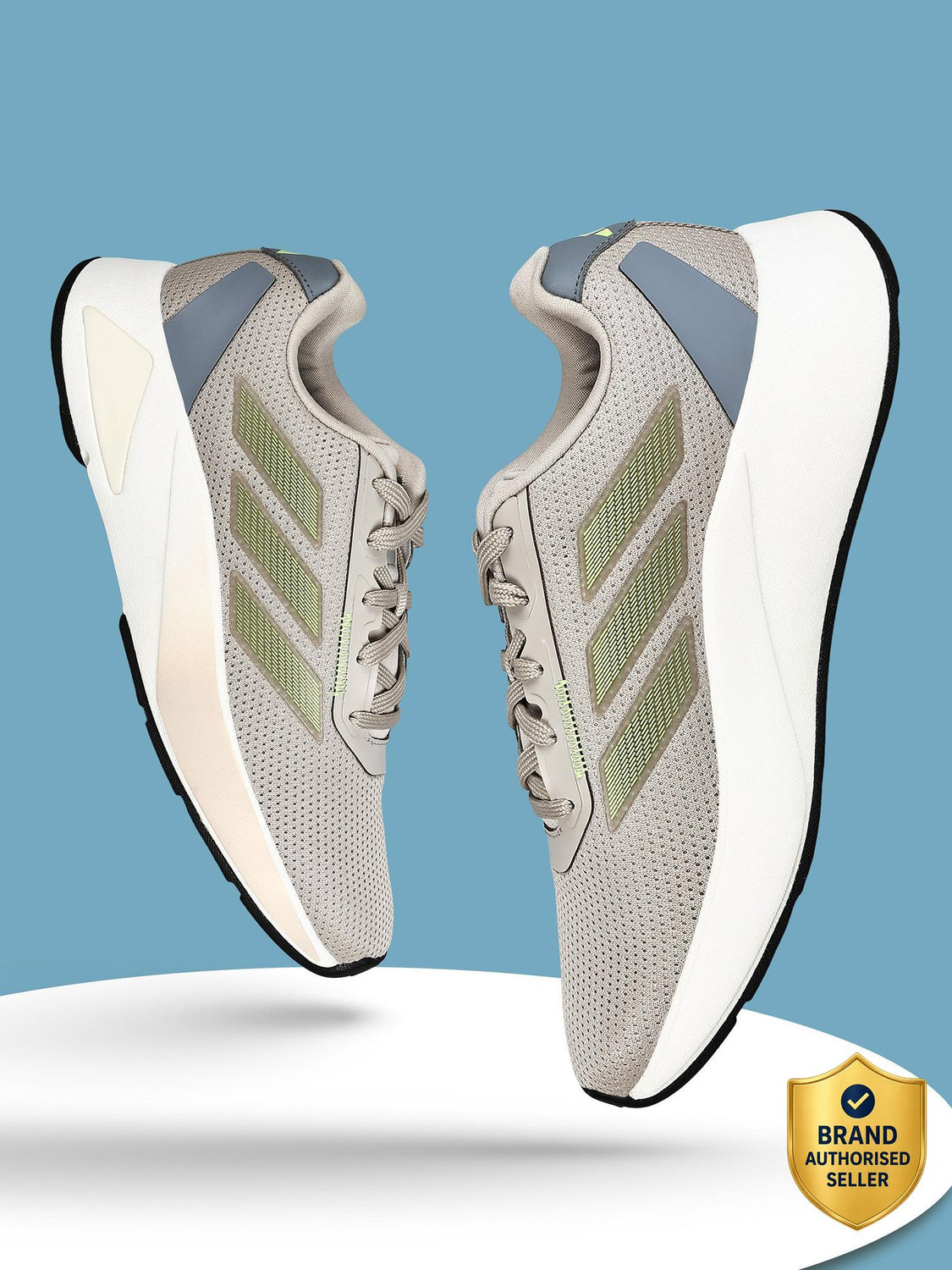 Image of ADIDAS Lightrun star 2 M Running Shoes For Men (Green , 8)