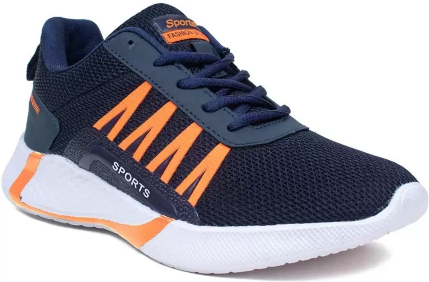 Image of Pennon Sport Shoe LaceUp Lightweight Multicolour Running Shoes For Men Pack Of 3 Running Shoes For Men (Multicolor , 10)