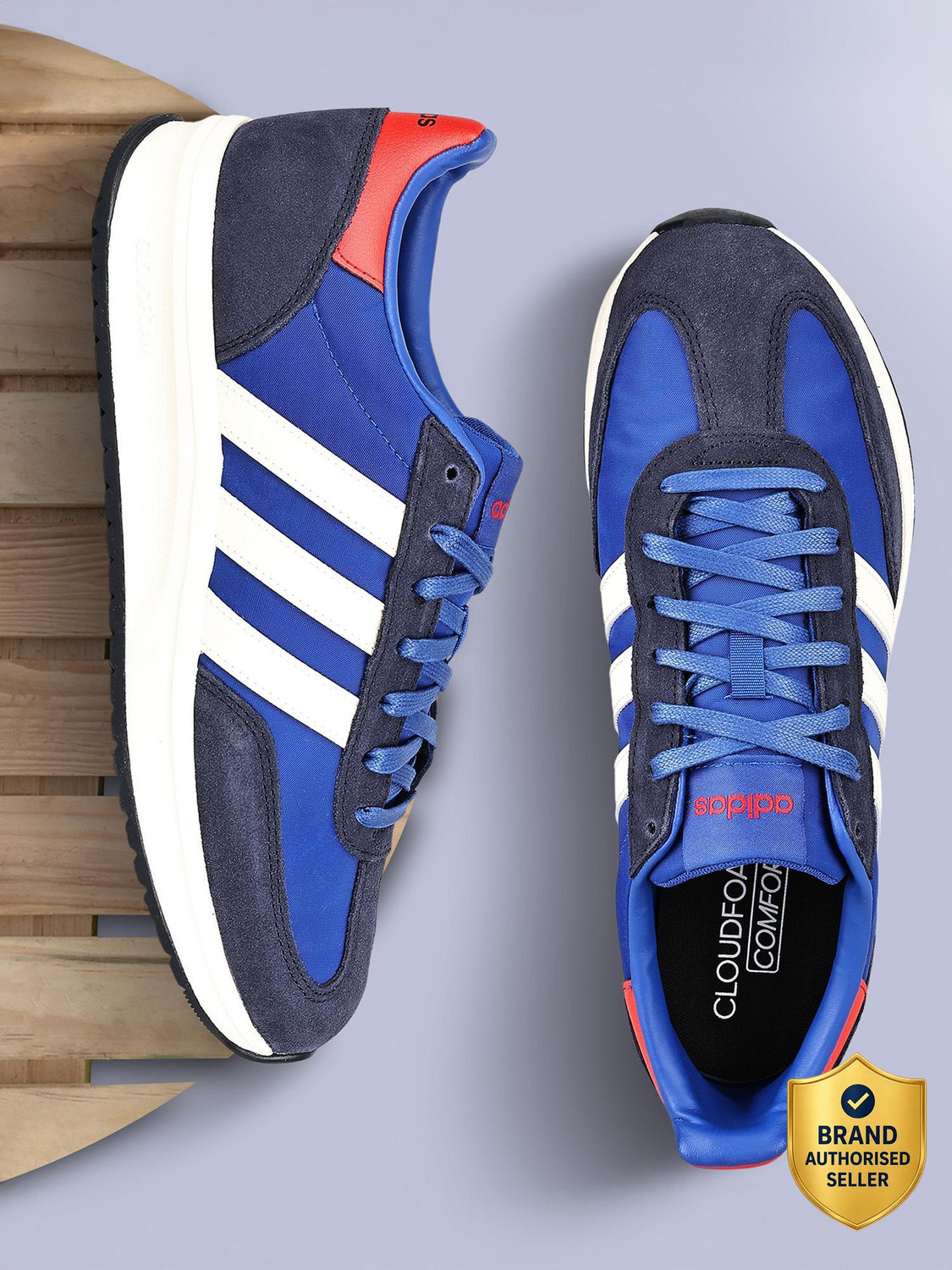 Image of ADIDAS ORIGINALS SL 72 RS Sneakers For Men (Burgundy , 8)