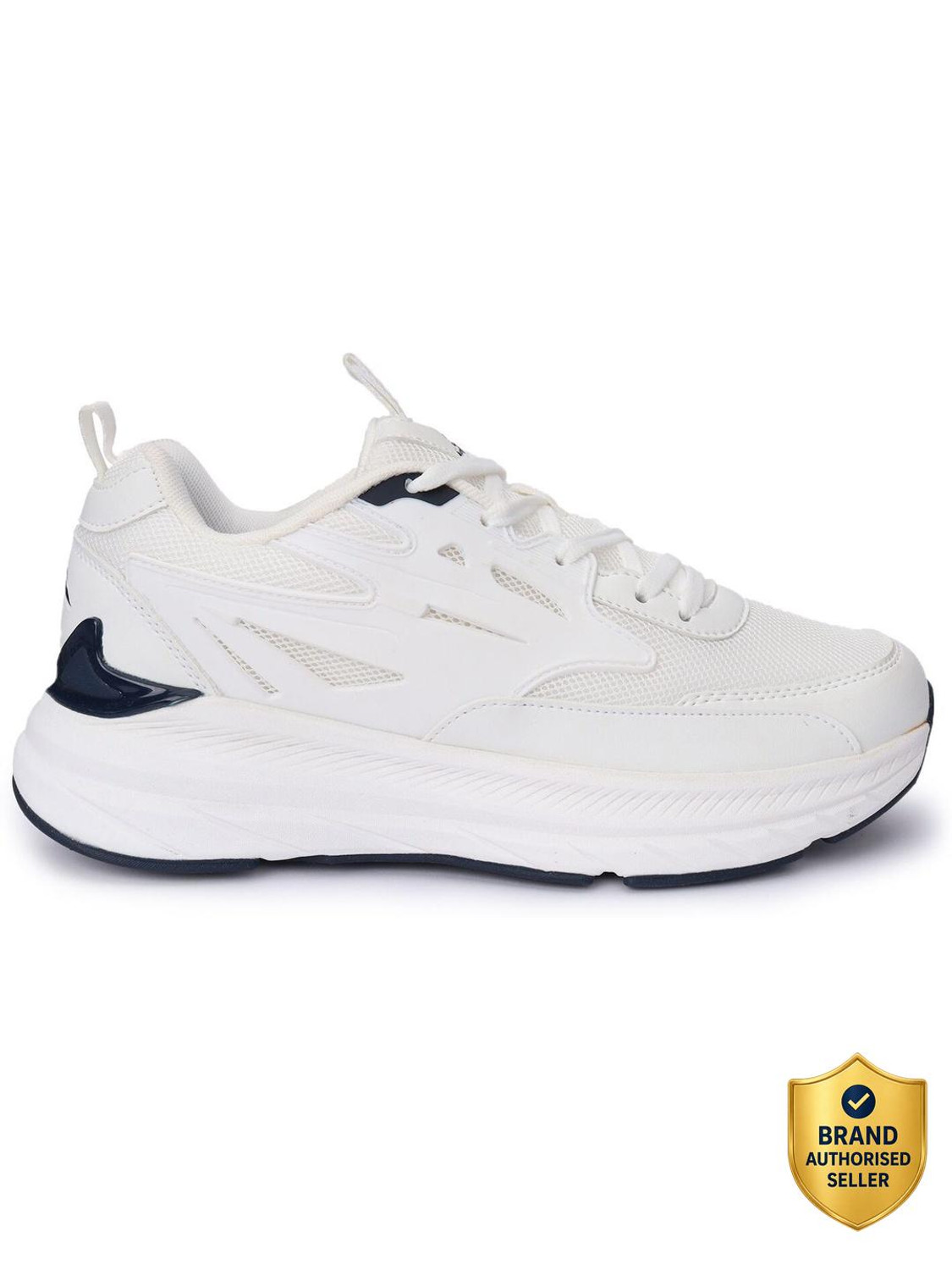 Image of ZACIO MagMax IMP Premium Quality Running Sneakers For Men (White , 6)