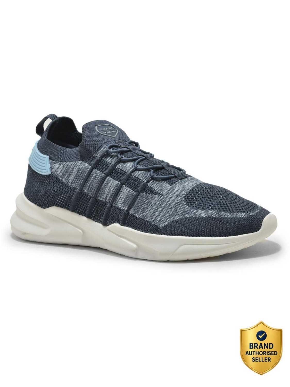 Image of WOODLAND Running Workout Lightweight Breathable Performance Training & Gym Shoes For Men (White , 11)