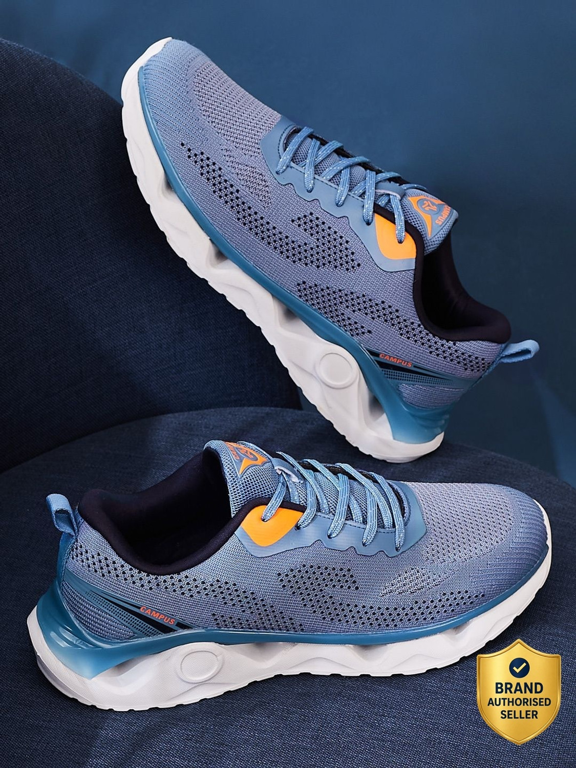 CAMPUS BUZZY Running Shoes For Men Multicolor - Image 6