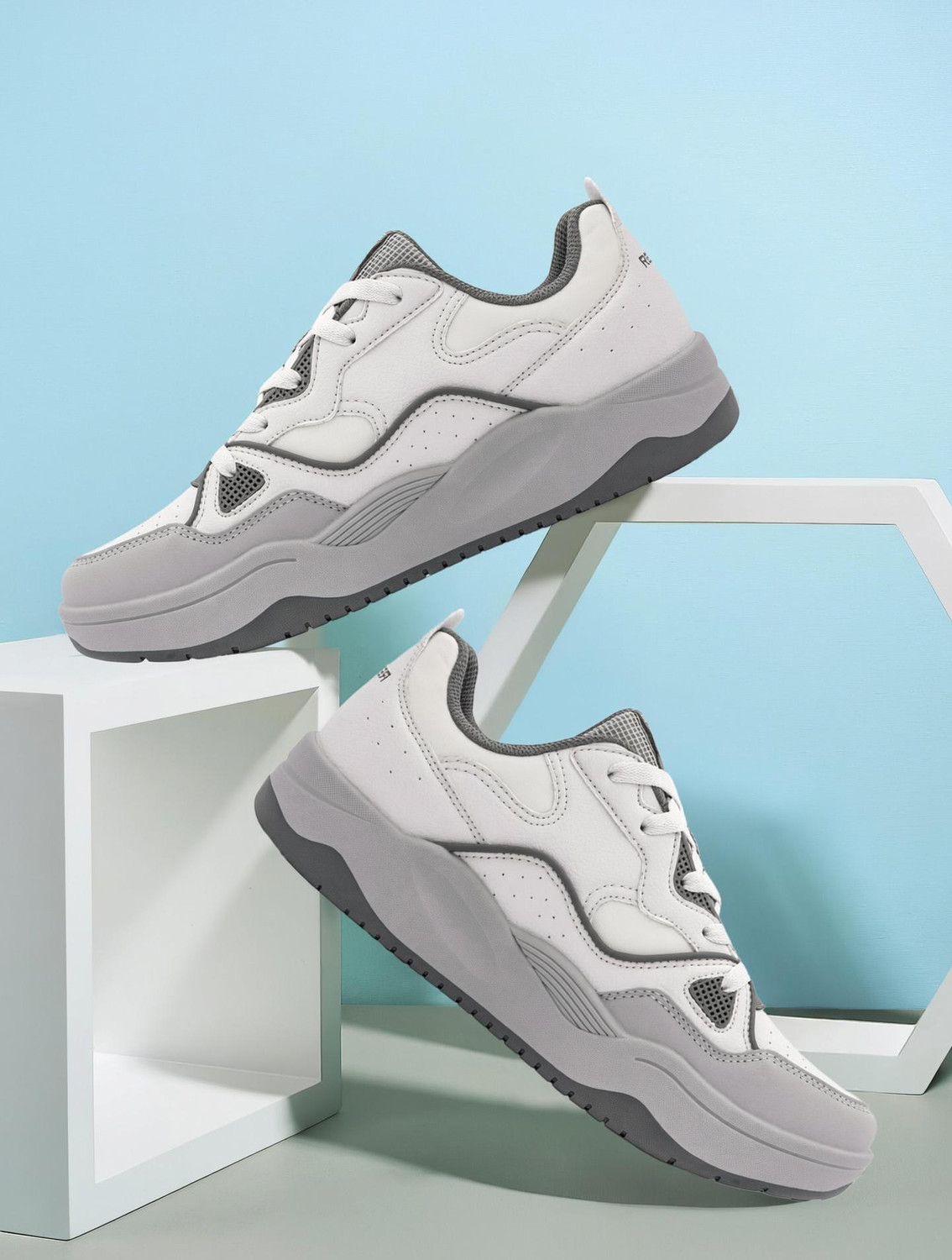 Image of WROGN Sneakers For Men (Grey , 6)
