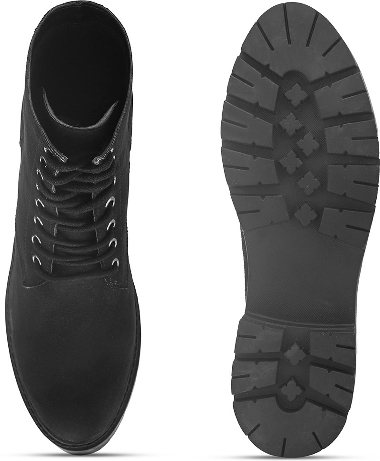 Image of EL PASO EPW9702 Lightweight Comfort Summer Trendy Premium Stylish Boots For Women (Black , 3)