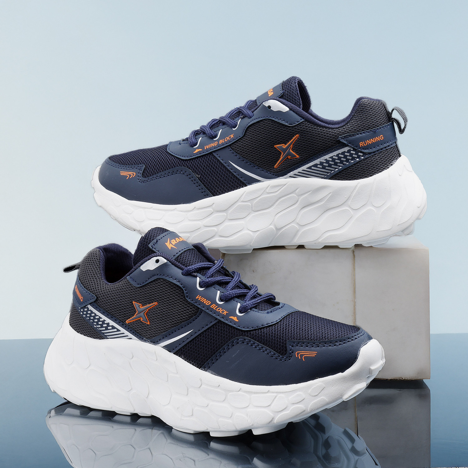 Image of Kraasa Daily Wear, Walking, Casual Running Shoes For Men (Multicolor , 12)