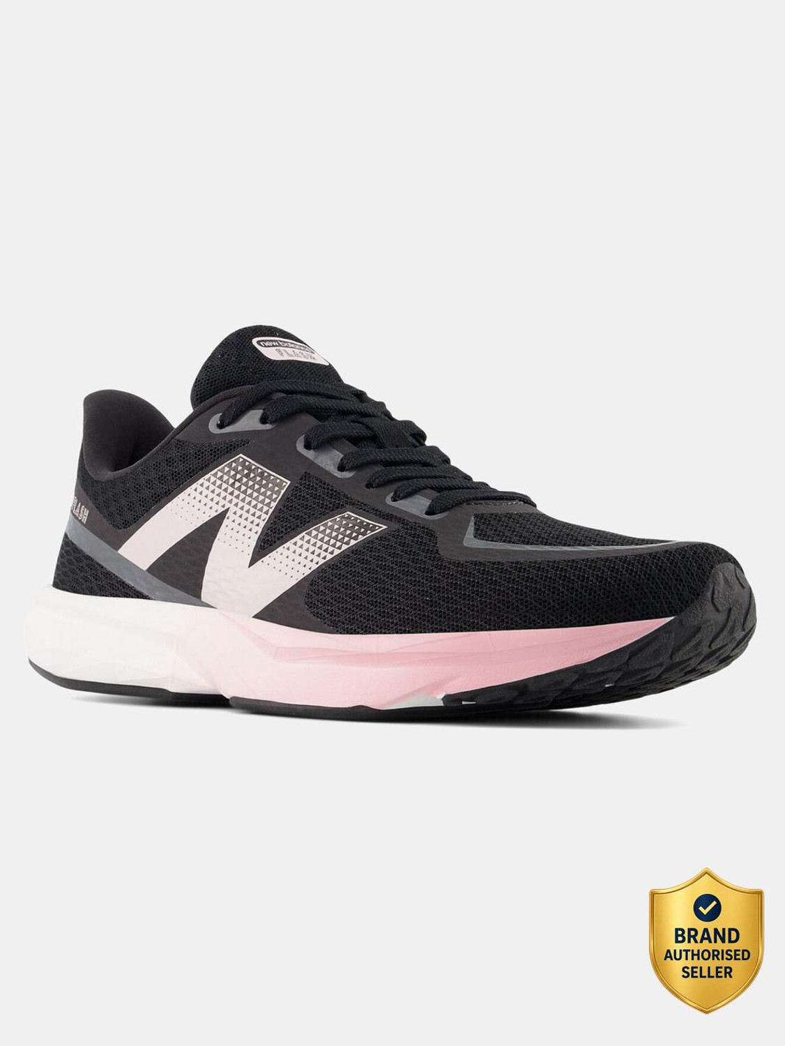 Image of New Balance 1080 Running Shoes For Women (Black , 6)