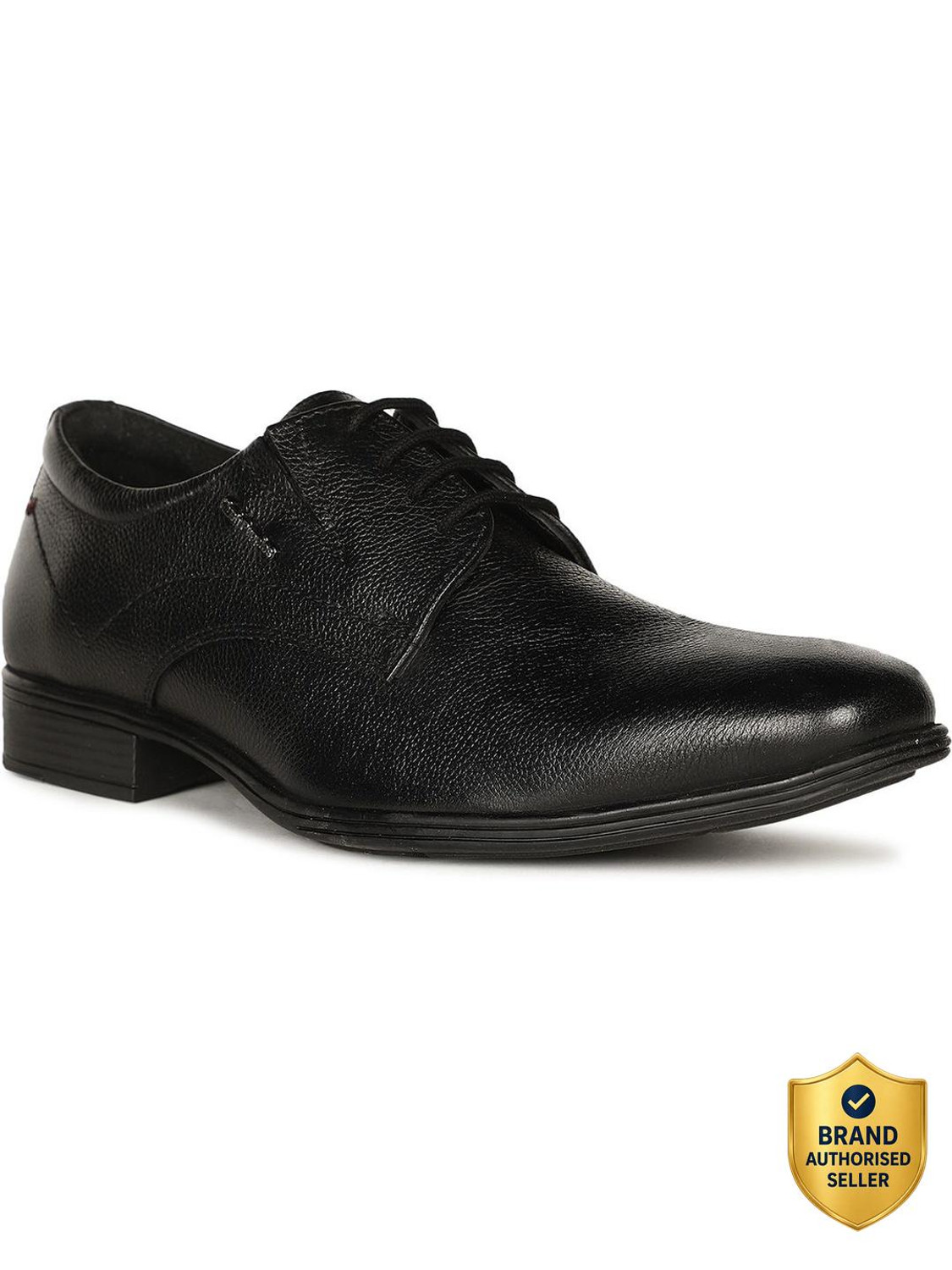 Image of HUSH PUPPIES Men's Boston Lace Up Formal Shoes Derby For Men (Black , 11)