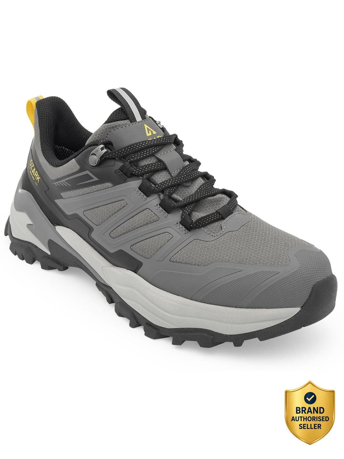 Image of RED TAPE Ozark High-Top Outdoor Hiking & Trekking Shoes For Men (Multicolor , 9)