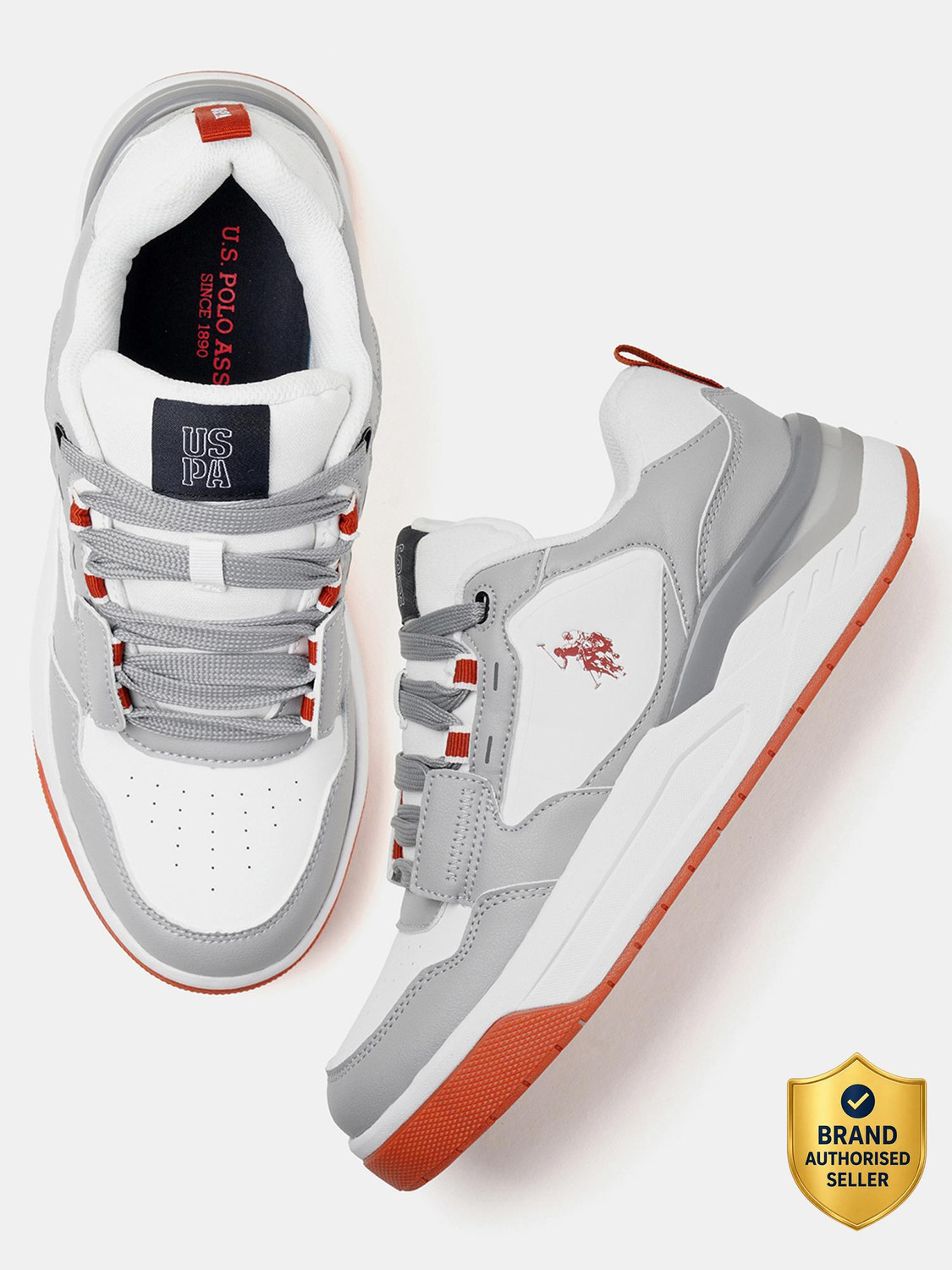 U.S. POLO ASSN. VANDER Sneakers Men Grey 11 - Image 1