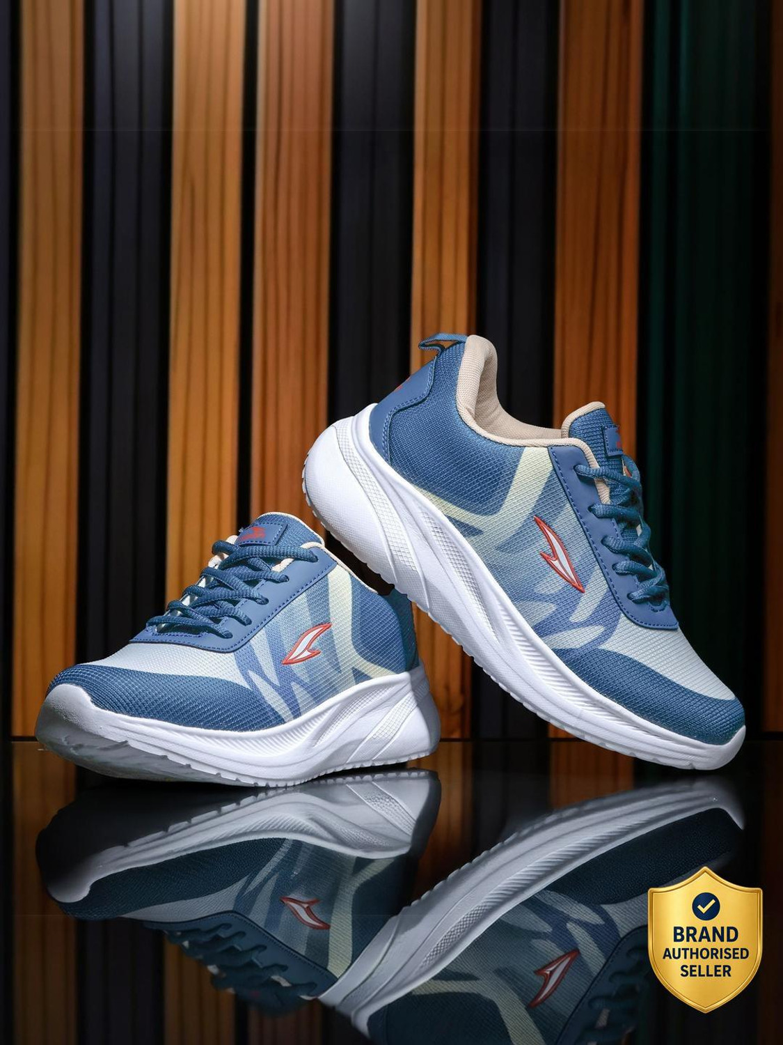 Image of NSGN Riding Shoes For Men (Blue , 7)