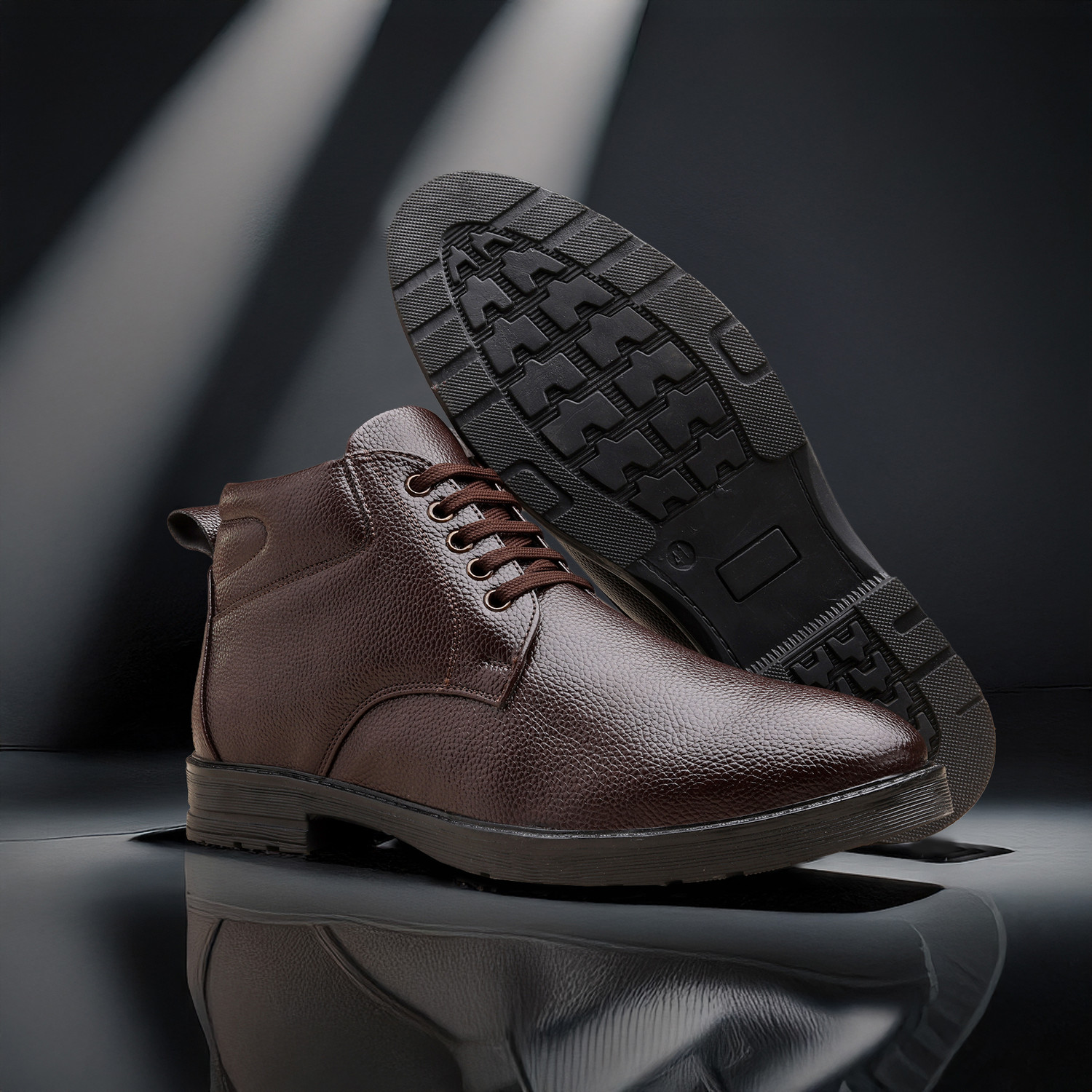 Image of RED CHIEF RC3895 Boots For Men (Brown , 10)
