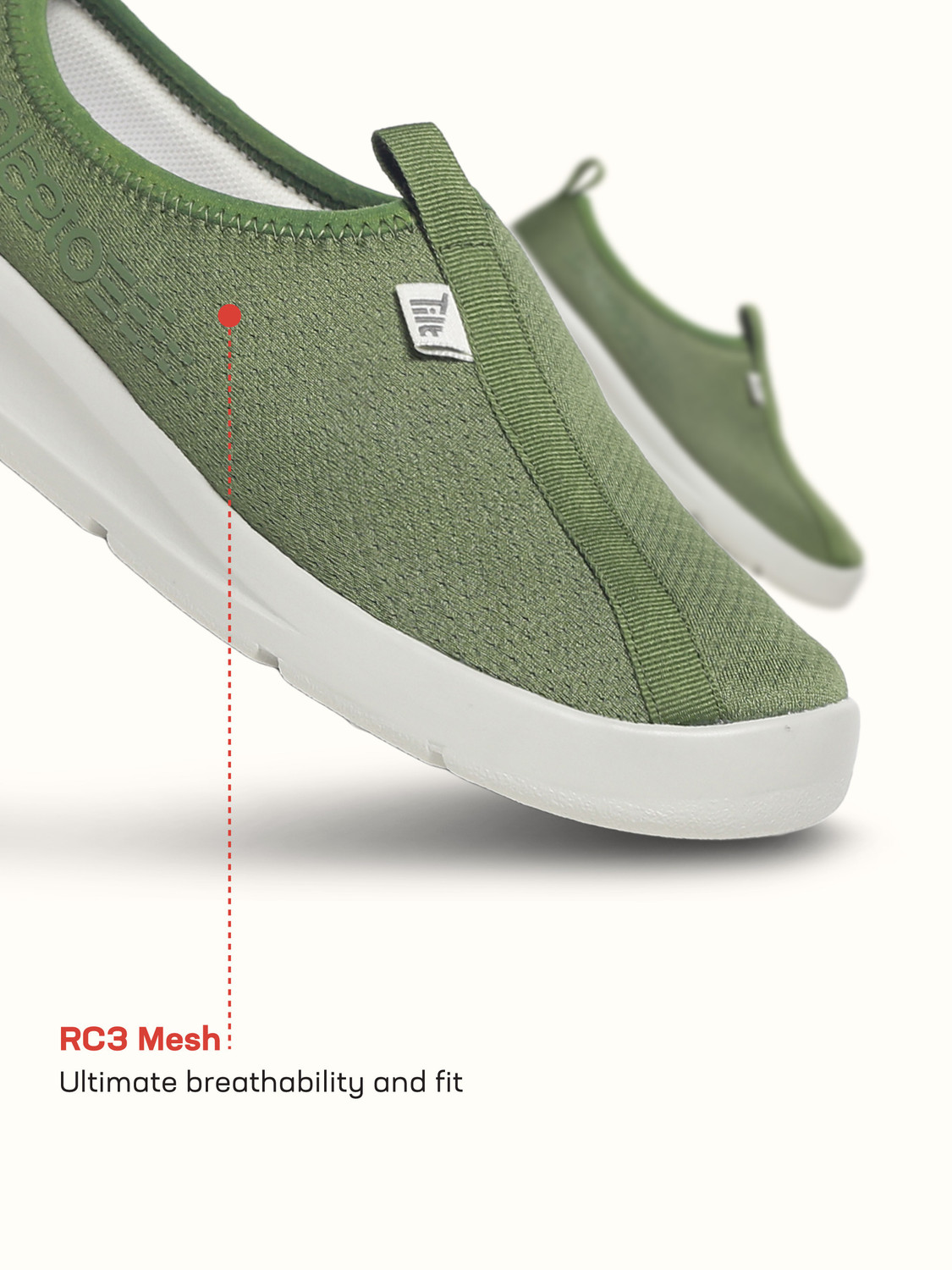 Image of Plaeto EZPlay Walking Shoes | Comfortable Lightweight with Breathable Mesh Slip On Sneakers For Men (Olive, Grey , 8)