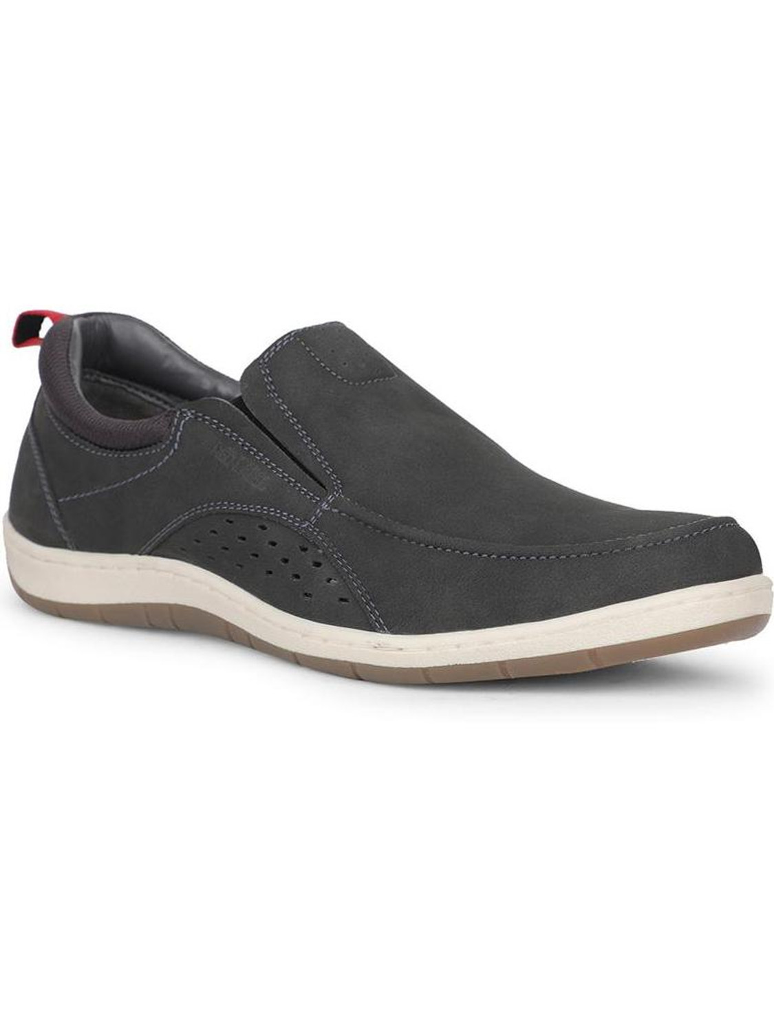 Image of Bata Slip On Sneakers For Men (Navy , 9)