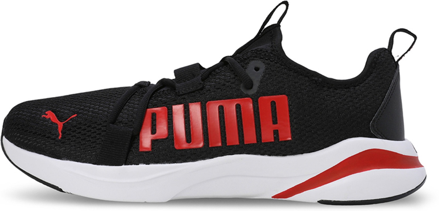 Image of PUMA Softride Rift Runlyn Slipon Running Shoes For Men (Black , 8.5)