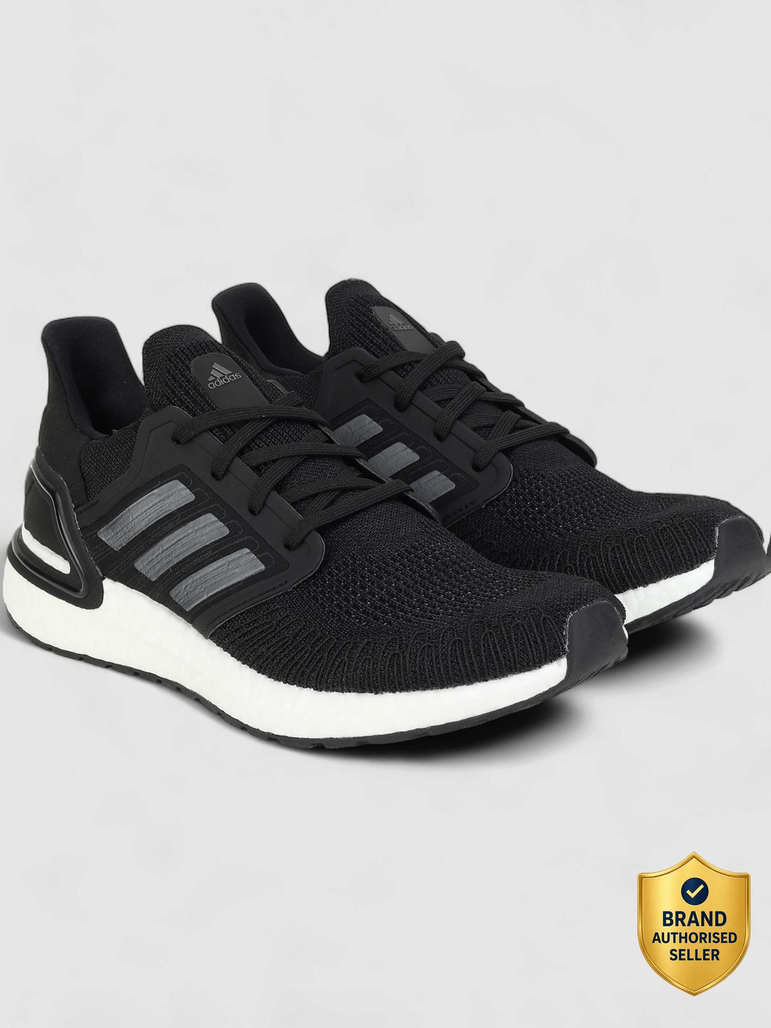 Image of ADIDAS ULTRABOOST 1.0 Running Shoes For Men (White , 9.5)