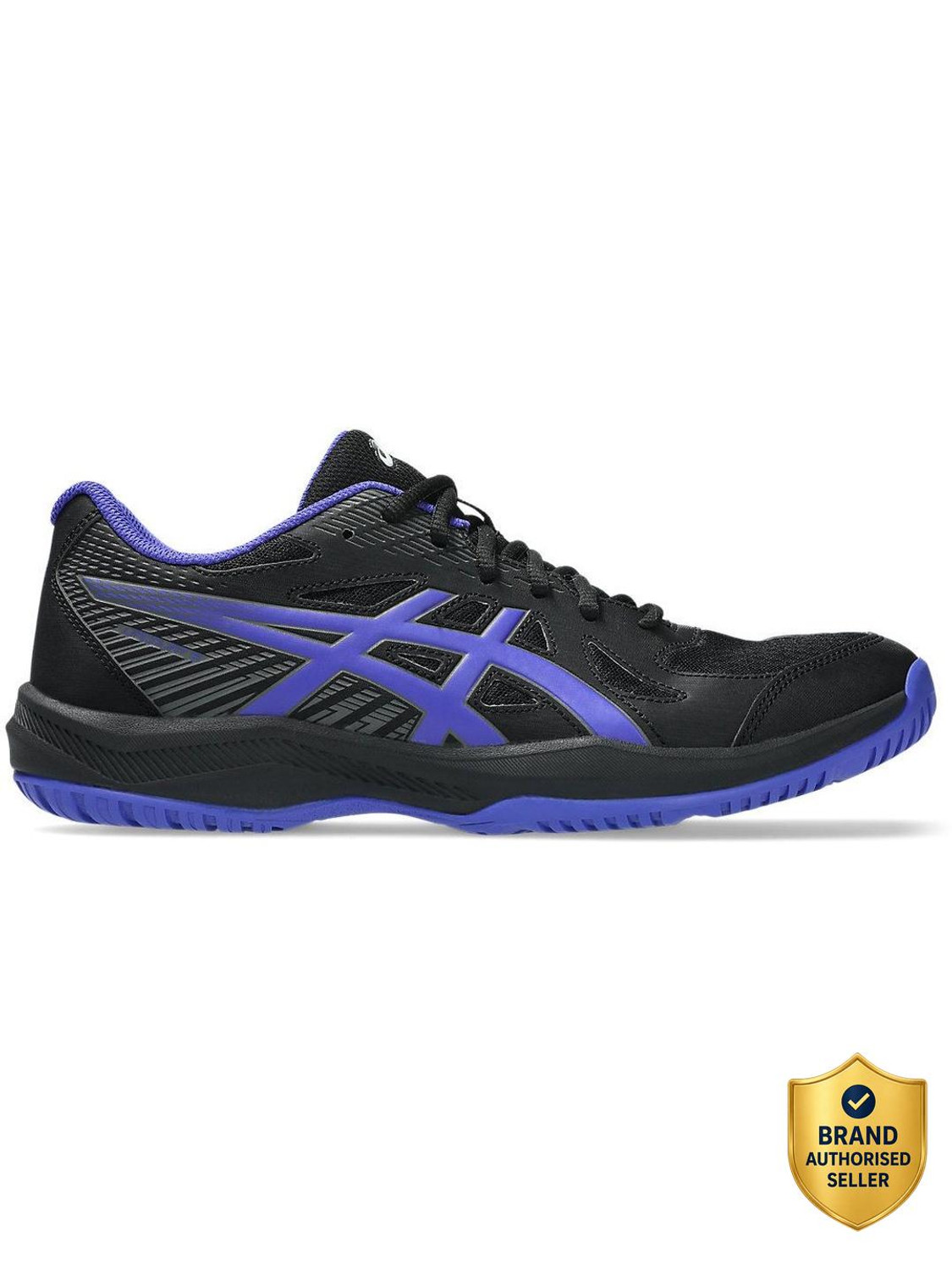 Image of Asics GEL-TACTIC 12 Sneakers For Men (Grey , 6)
