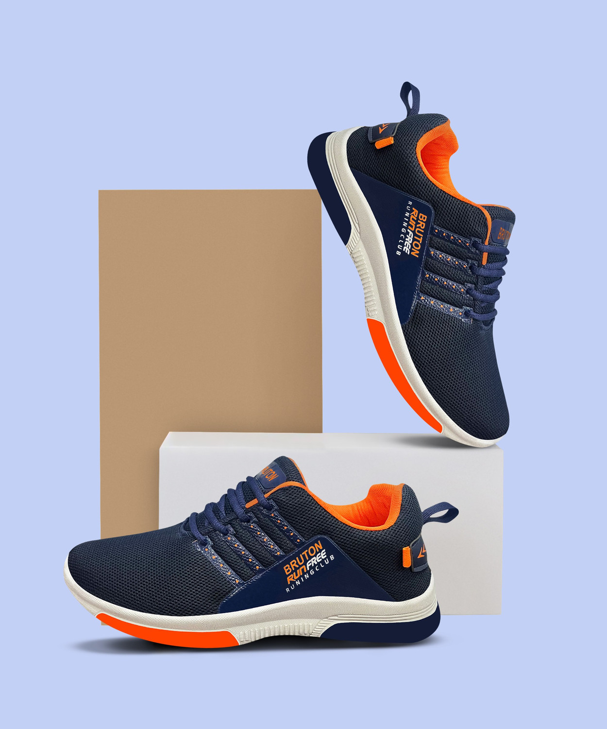 Image of Camfoot Exclusive Attractive Collection of Stylish & Comfortable Shoes & Sneakers Running Shoes For Men (Blue , 7)