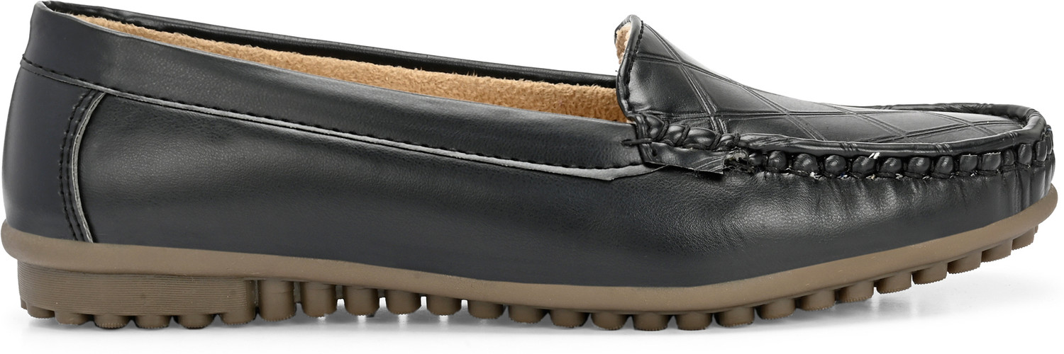 Image of KARADDI Stylish Comfortable Outdoor Loafers For Women (Black , 7)