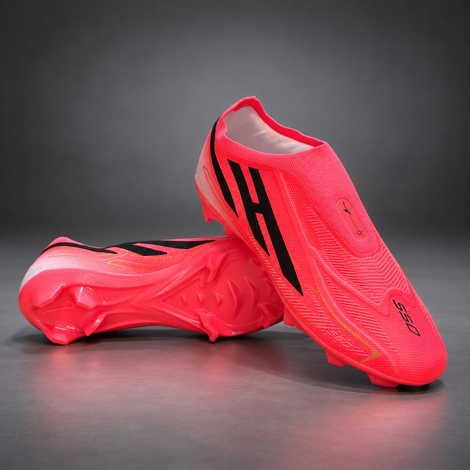 ANZA S50 Football Shoes Unisex Red 9 - Image 1
