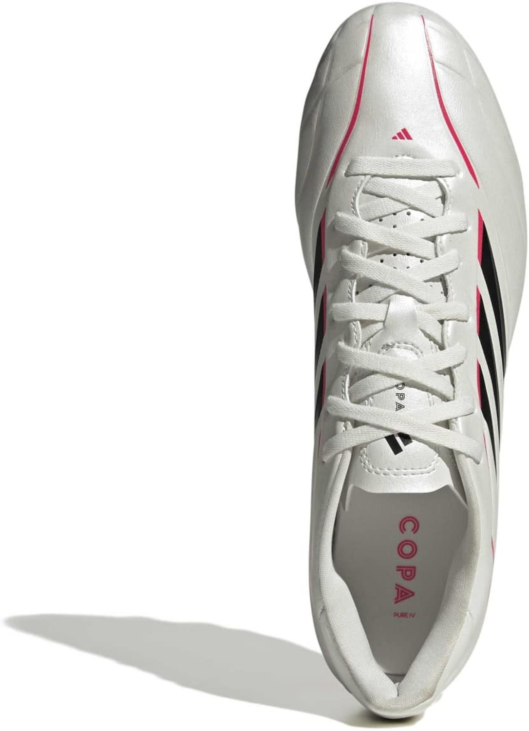 Image of ADIDAS COPA PURE IV CLUB FG /MG Football Shoes For Men (White , 8)