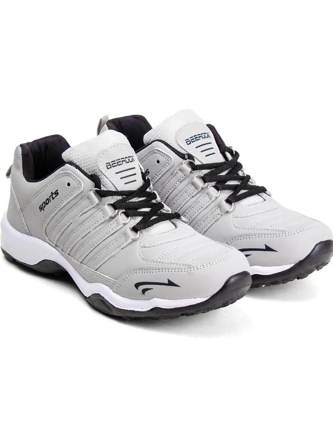 Image of BEEROCK Kosko Running Shoes For Men (Brown , 5)