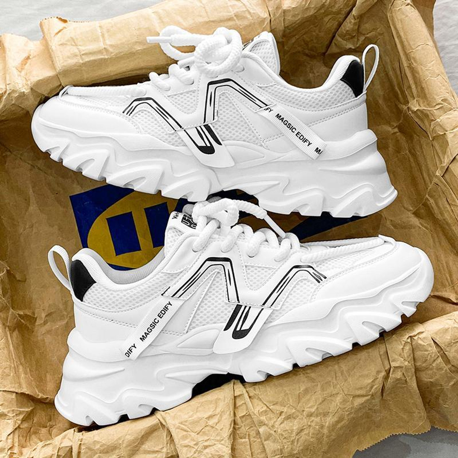 Image of World Wear Footwear Exclusive Affordable Collection of Trendy & Stylish Casual Sneakers Shoes Sneakers For Men (Blue , 10)