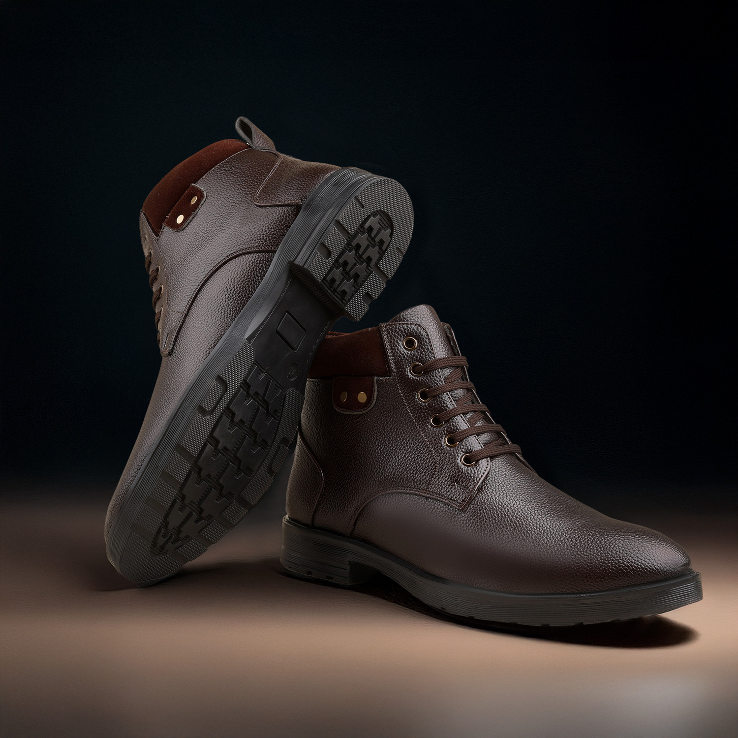 Image of RED CHIEF RC3895 Boots For Men (Brown , 10)