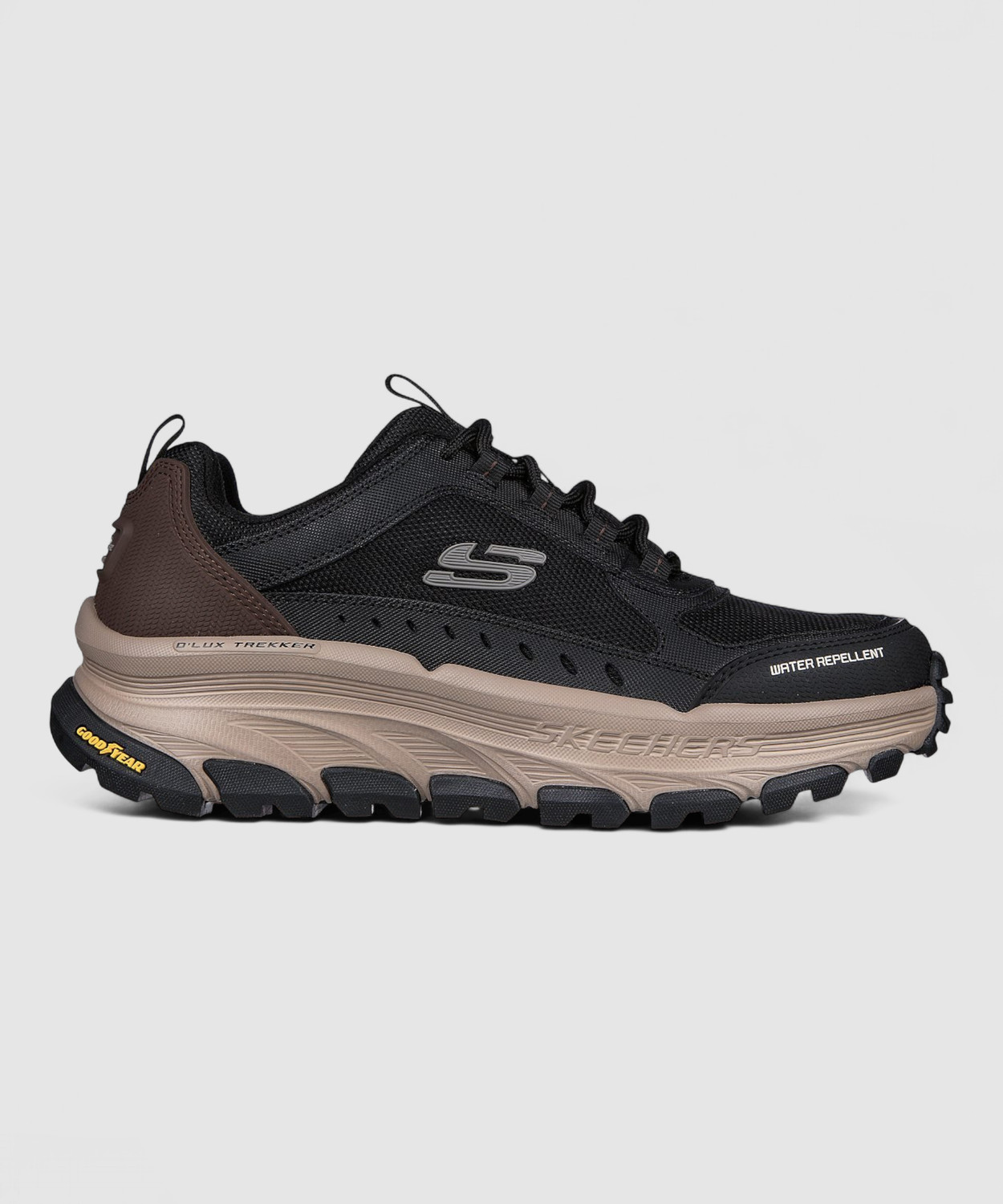 Image of Skechers Men Black outdoor Shoes Sneakers For Men (Black , 9)