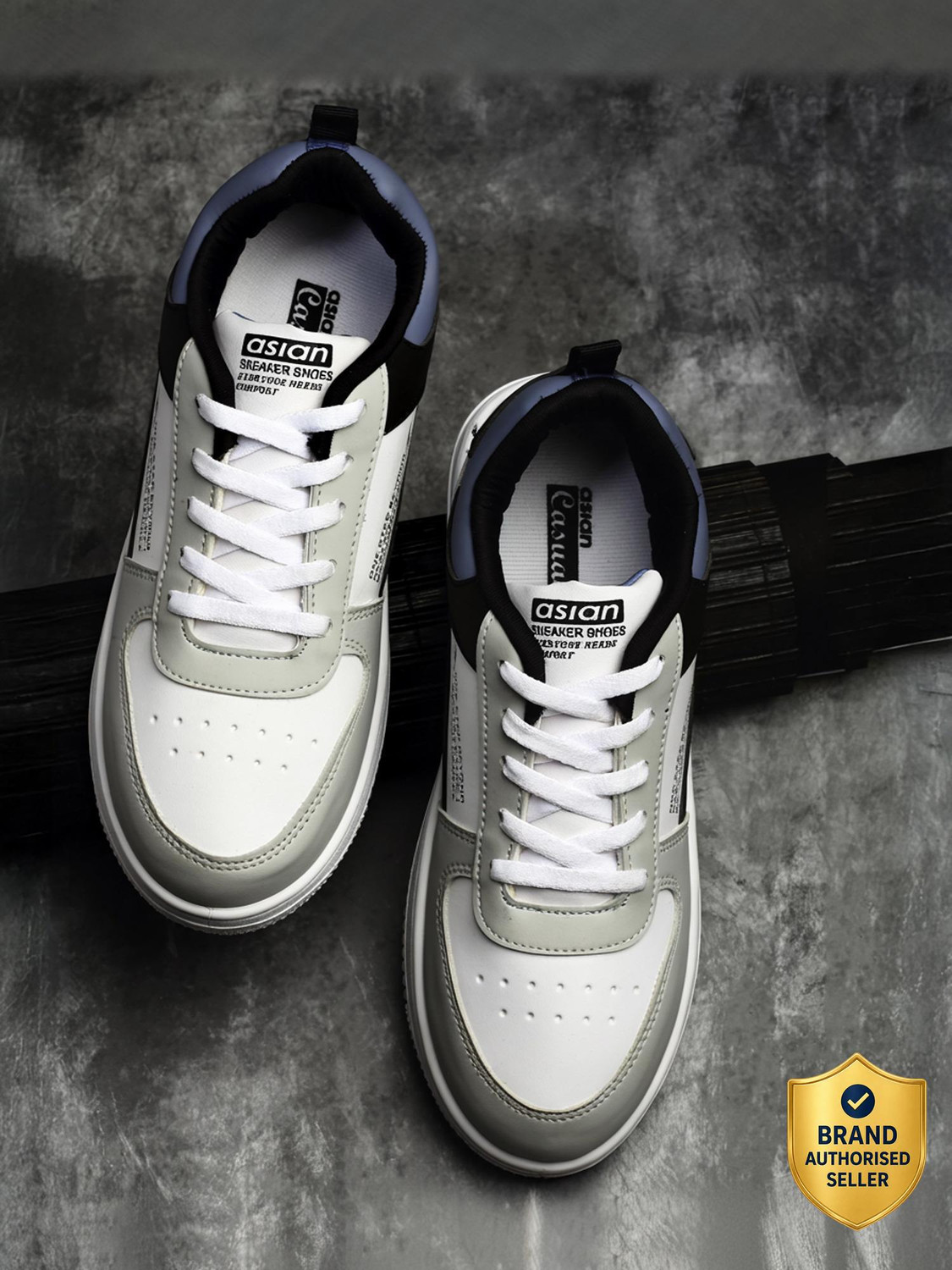 asian Men's Soft Cushioned Slip-Resistant Sneakers - Image 1