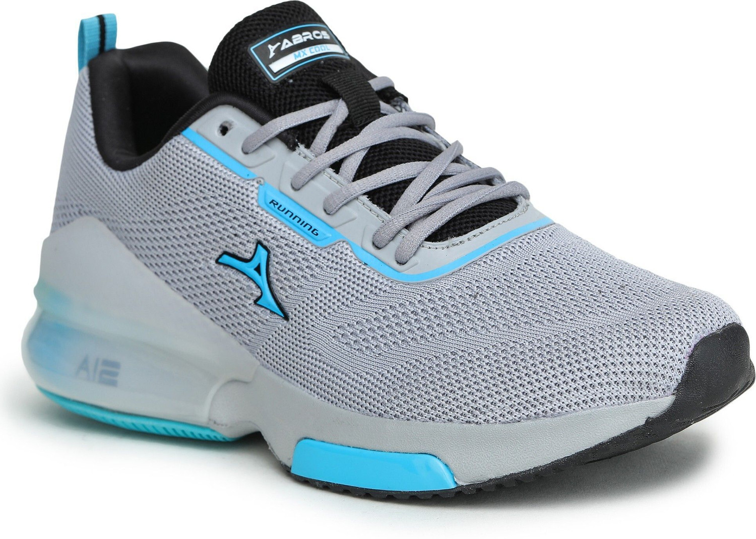 Image of Abros Ai 2Spl-N Sneakers For Men (Grey , 10)