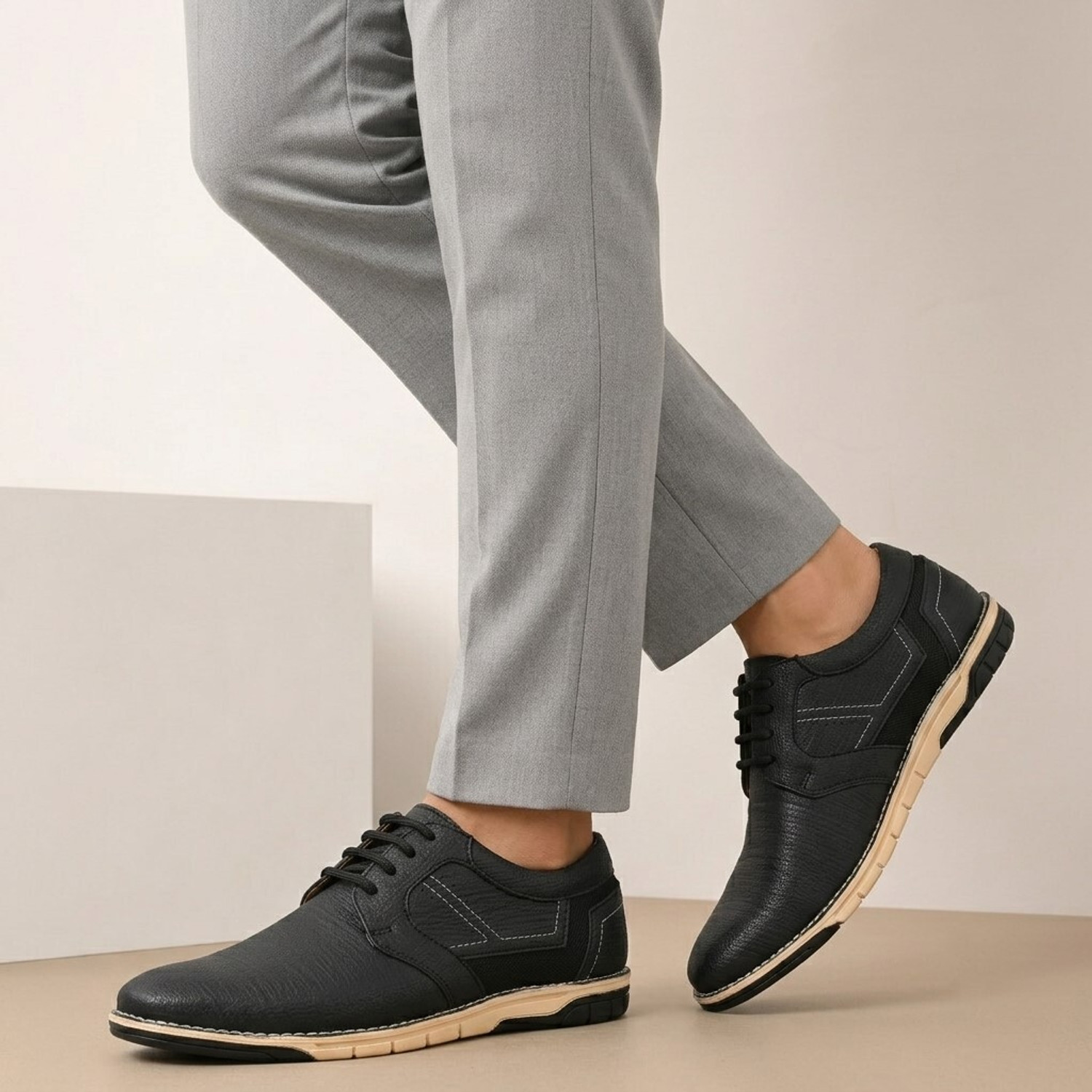 Image of DANWALK Corporate Casuals For Men (Natural , 9)