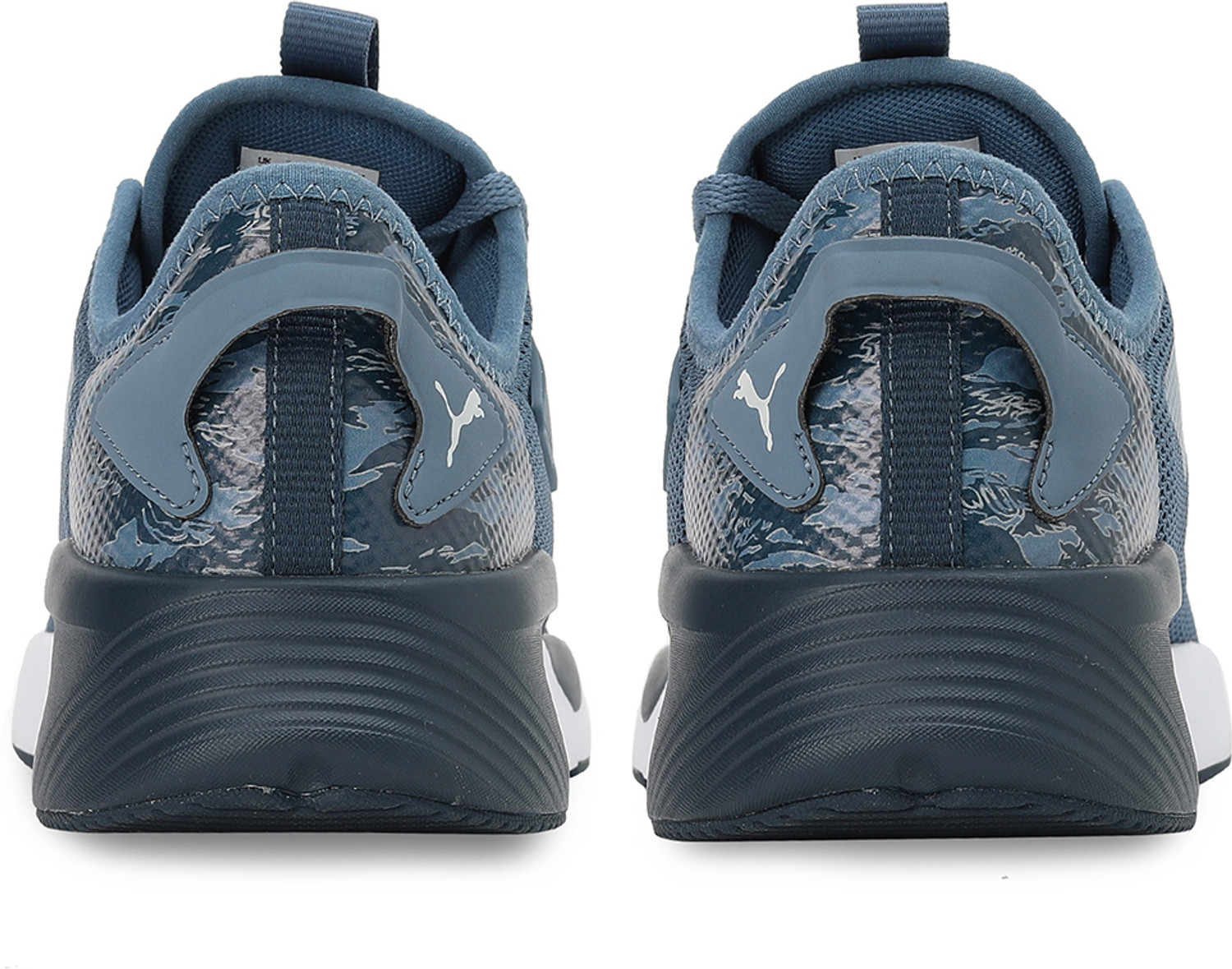 Image of PUMA Retaliate 2 Camo Running Shoes For Men (Blue , 5)