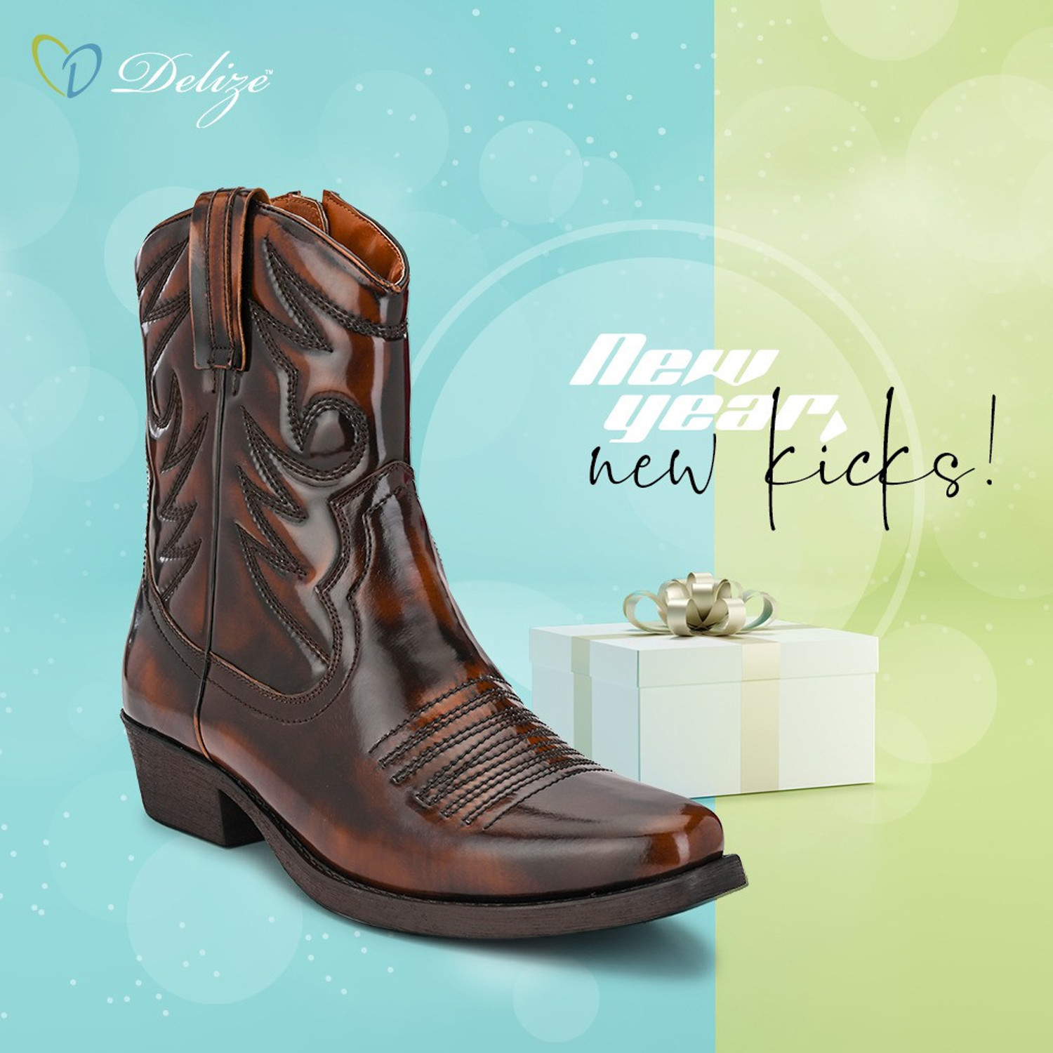 Image of Delize cowboy high ankle High Tops For Men (Brown , 11)