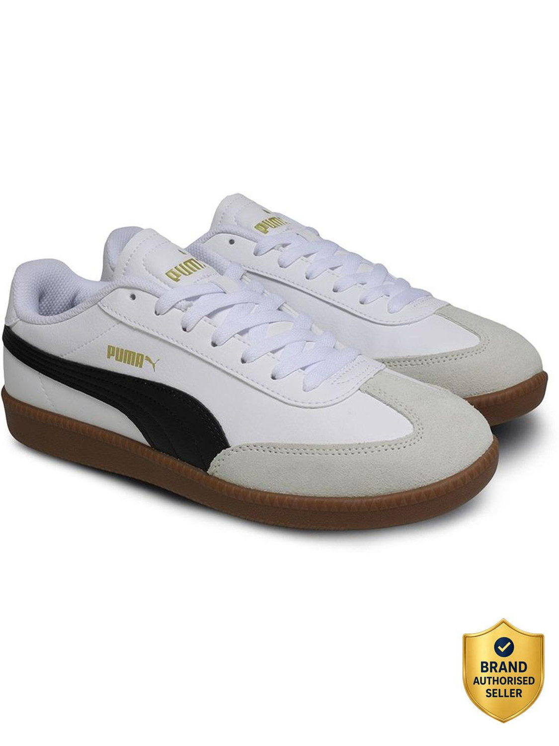 PUMA 9-T White Men's Sneakers - Image 6
