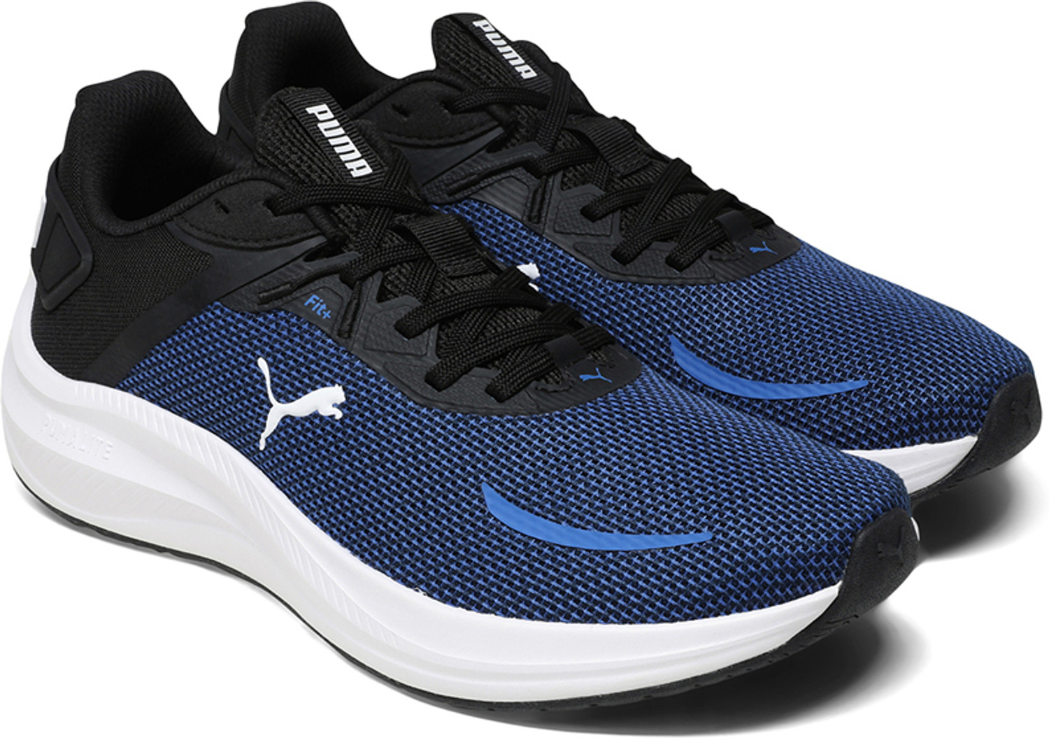 Image of PUMA Softride Rift Runlyn Slipon Running Shoes For Men (Blue , 9.5)