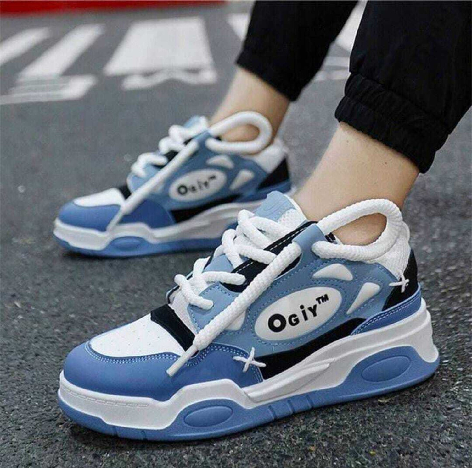 Image of Layasa New Tranding Attractive Oggi Walking Shoes For Women (Blue , 3)